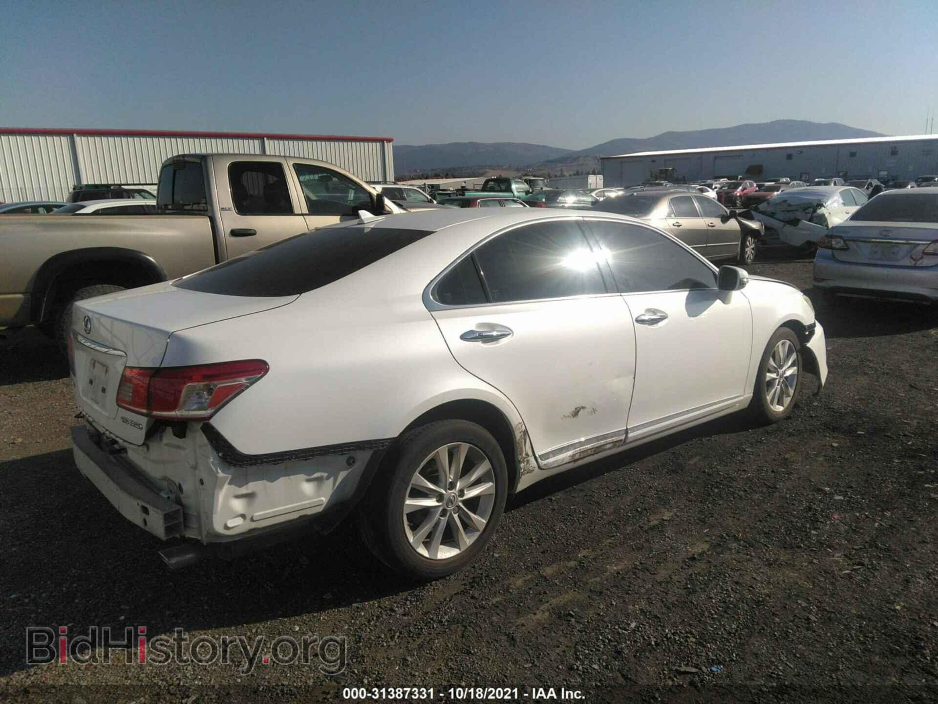 2010 LEXUS ES 350 - VIN: JTHBK1EG9A2368888 - Фото 4