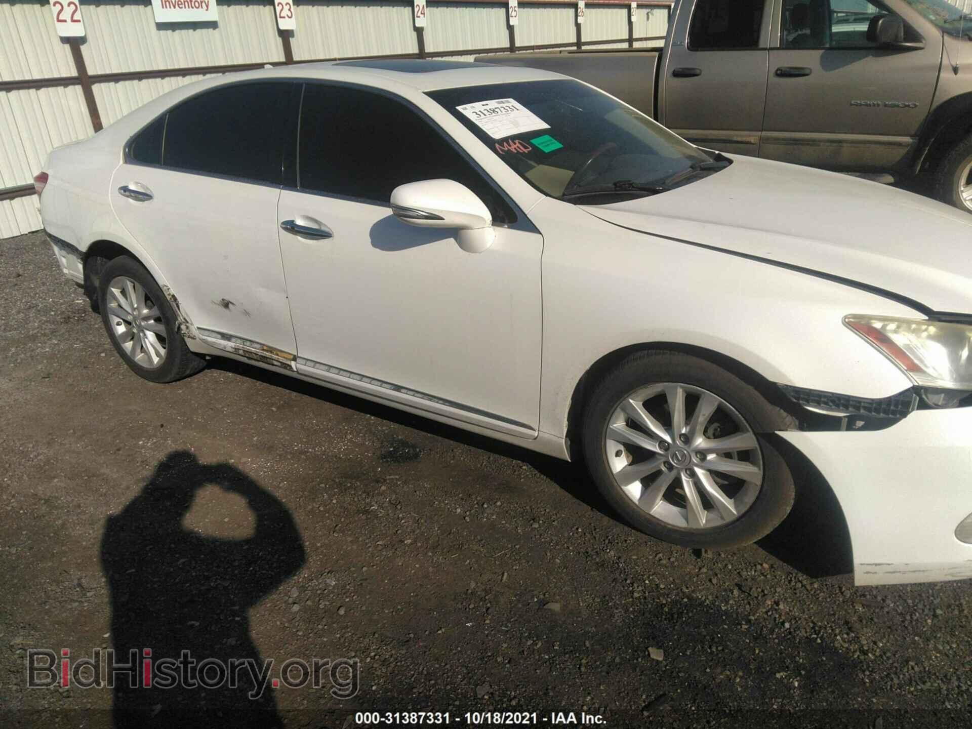 2010 LEXUS ES 350 - VIN: JTHBK1EG9A2368888 - Фото 6