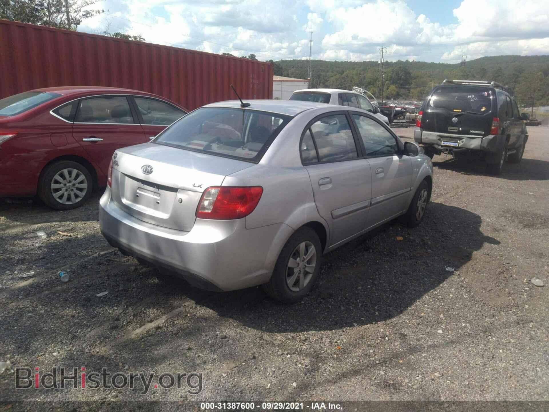 2010 KIA RIO - VIN: KNADH4A37A6651602 - Фото 4