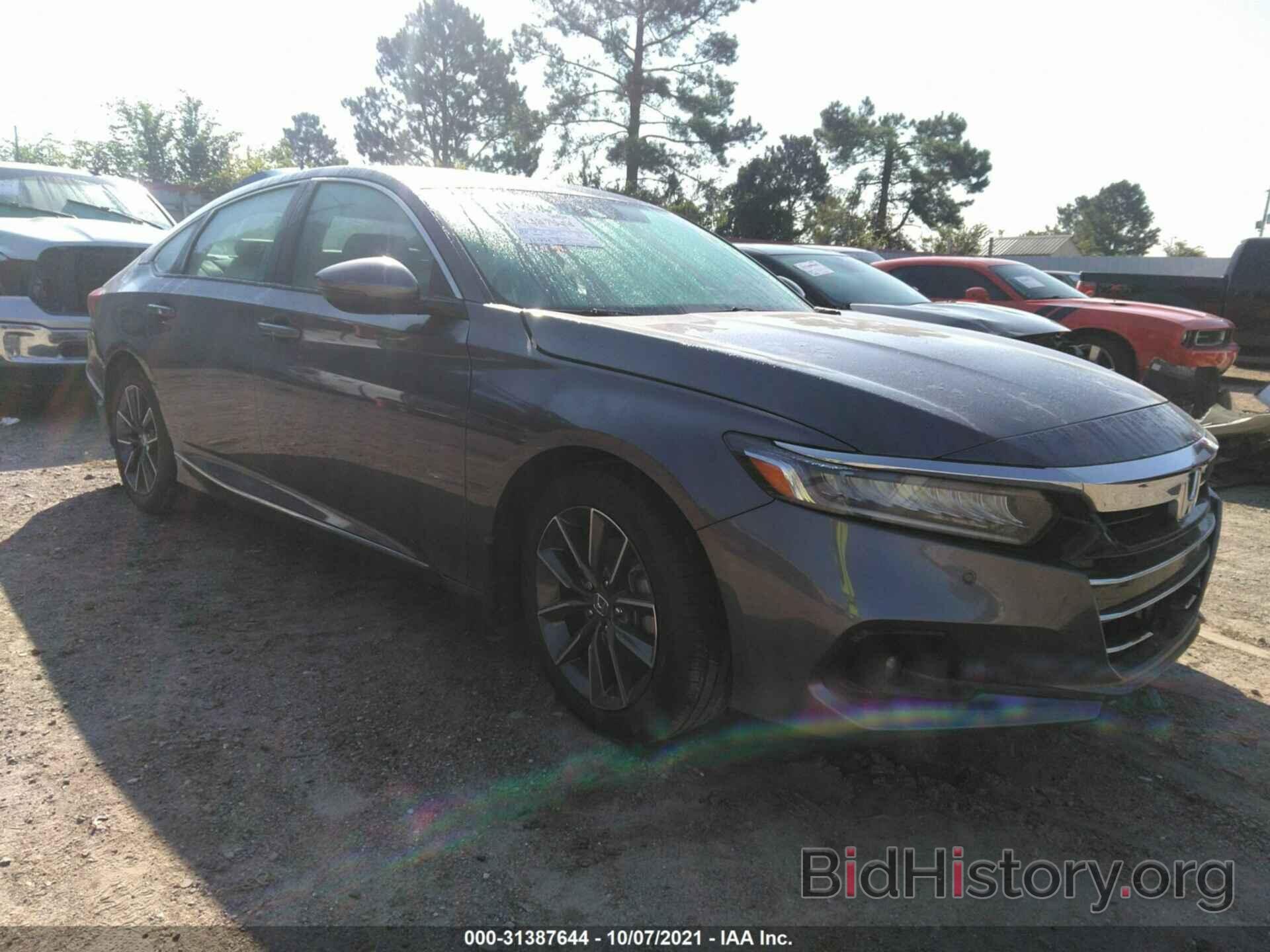 Photo 1HGCV1F50MA005174 - HONDA ACCORD SEDAN 2021