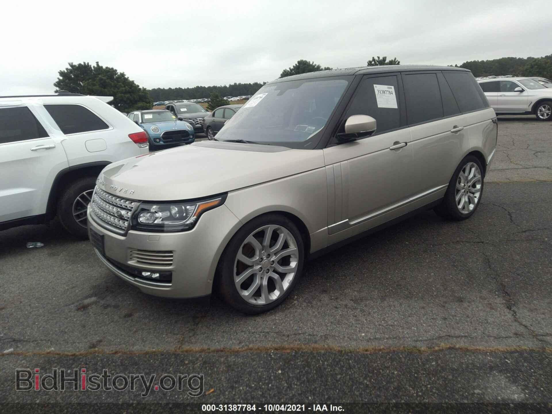 2014 LAND ROVER RANGE ROVER - VIN: SALGS2WF4EA174244 - Фото 2