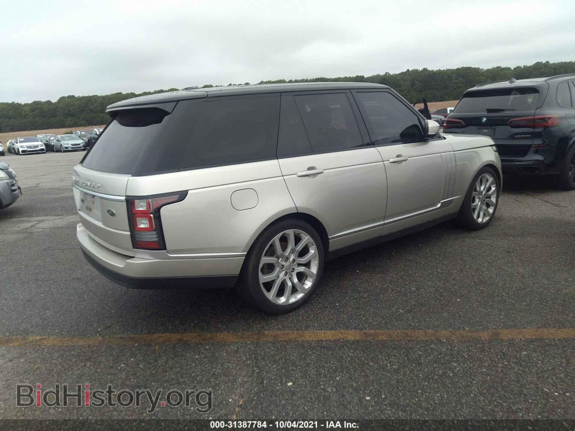 2014 LAND ROVER RANGE ROVER - VIN: SALGS2WF4EA174244 - Фото 4