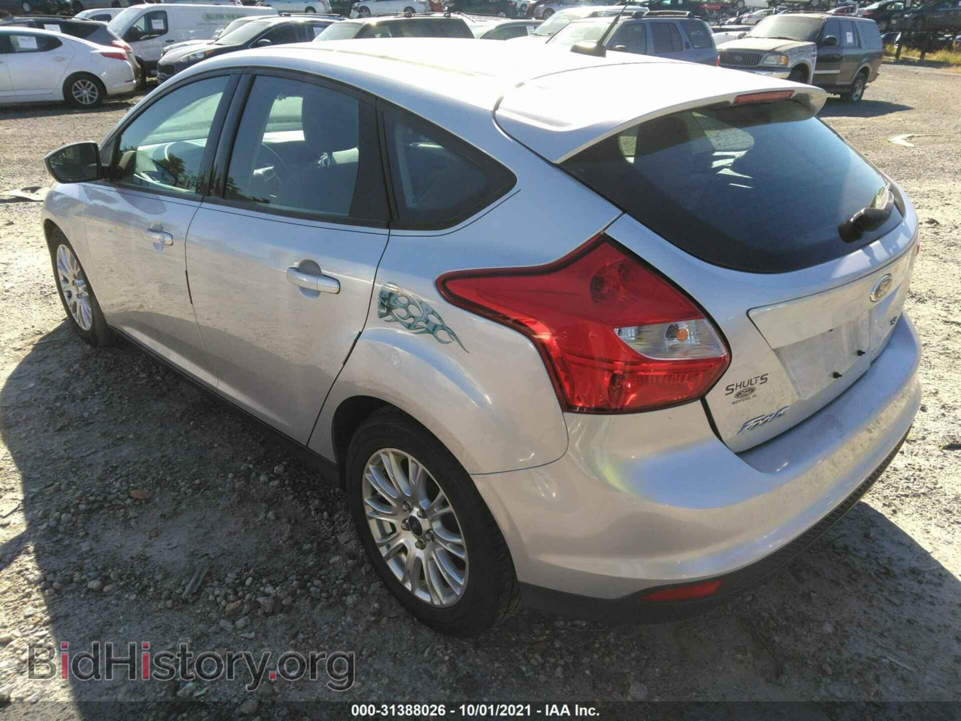 2012 FORD FOCUS - VIN: 1FAHP3K2XCL185682 - Фото 3
