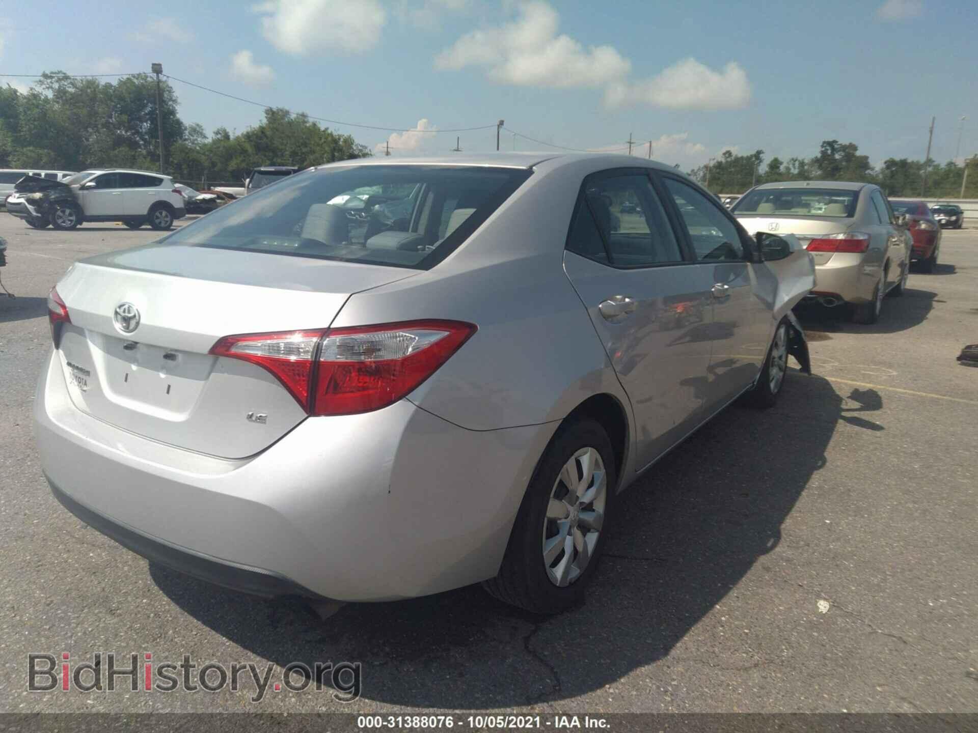 2014 TOYOTA COROLLA - VIN: 5YFBURHE9EP109183 - Photo 4