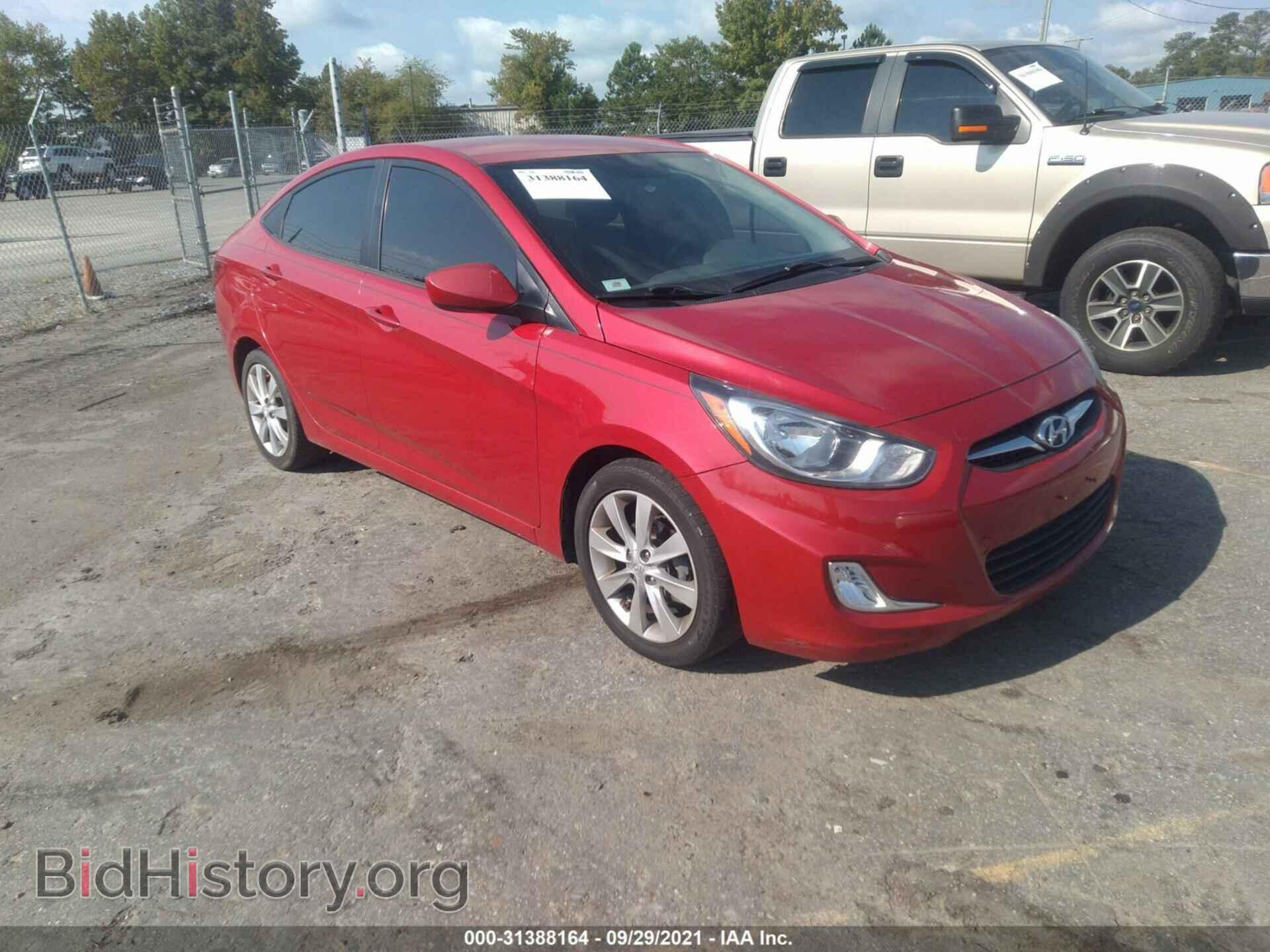 Фотография KMHCU4AE5CU136412 - HYUNDAI ACCENT 2012