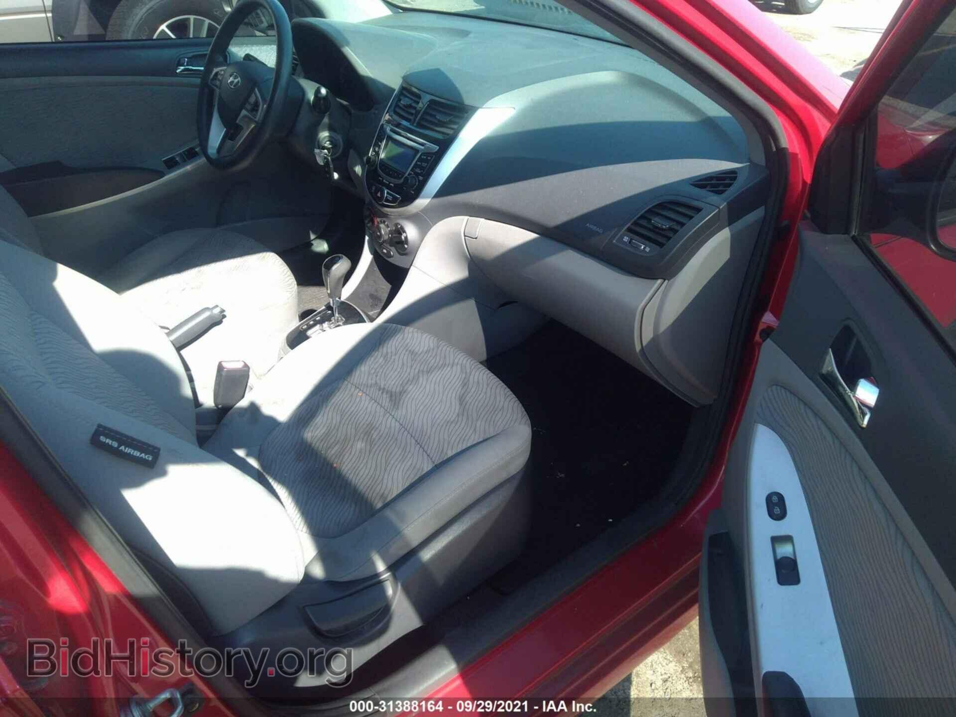 2012 HYUNDAI ACCENT - VIN: KMHCU4AE5CU136412 - Фото 5