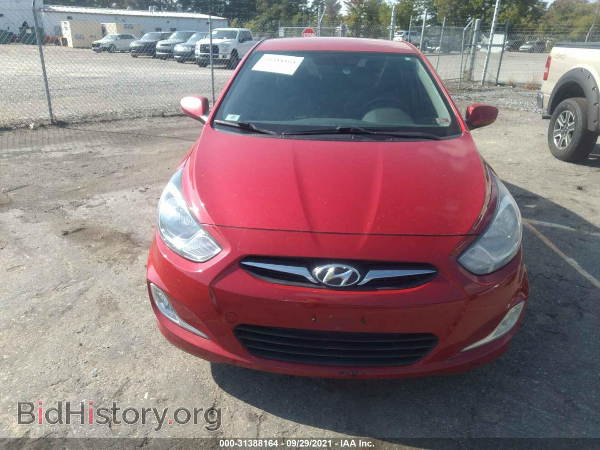 2012 HYUNDAI ACCENT - VIN: KMHCU4AE5CU136412 - Фото 6