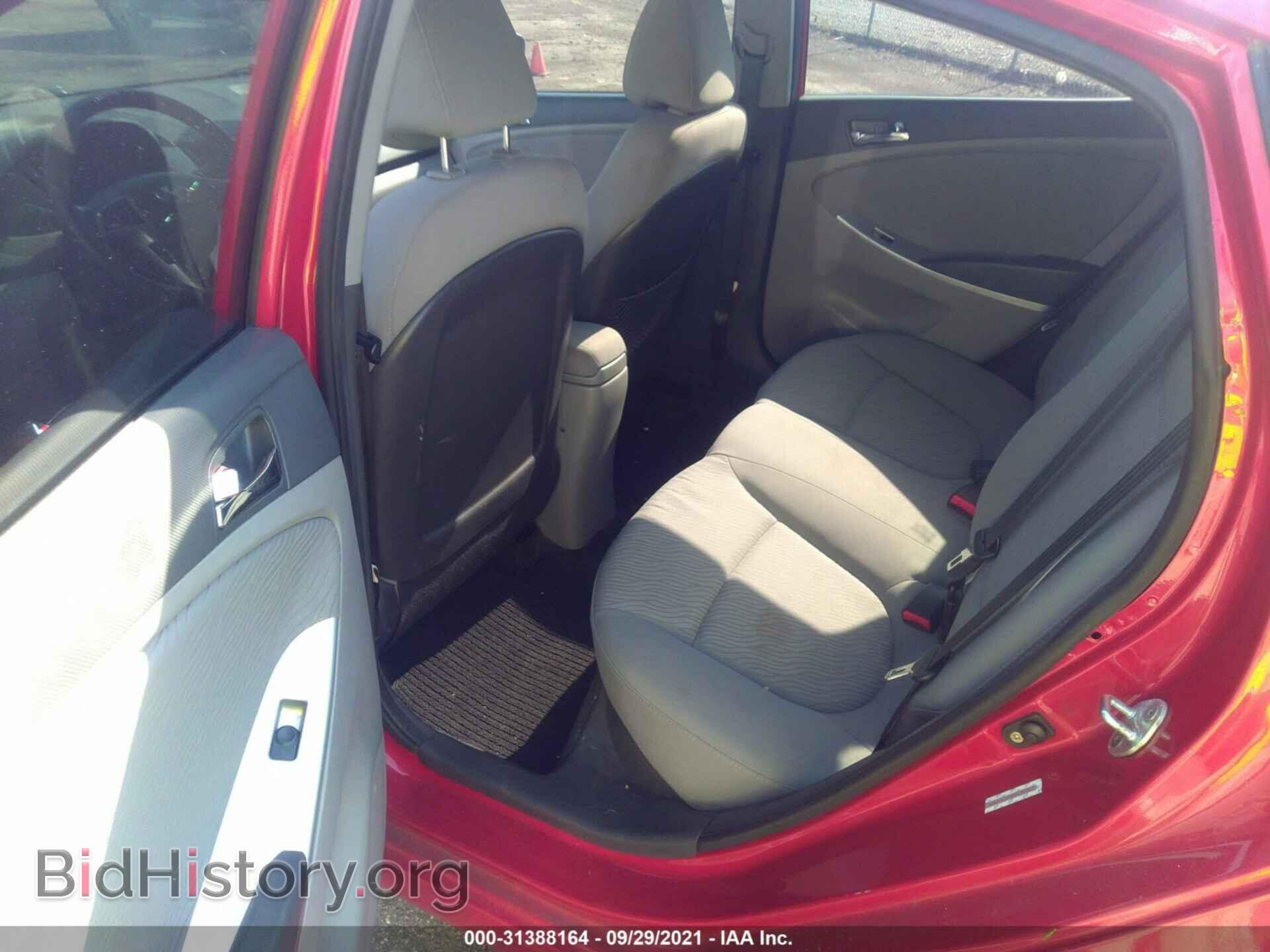 2012 HYUNDAI ACCENT - VIN: KMHCU4AE5CU136412 - Фото 8