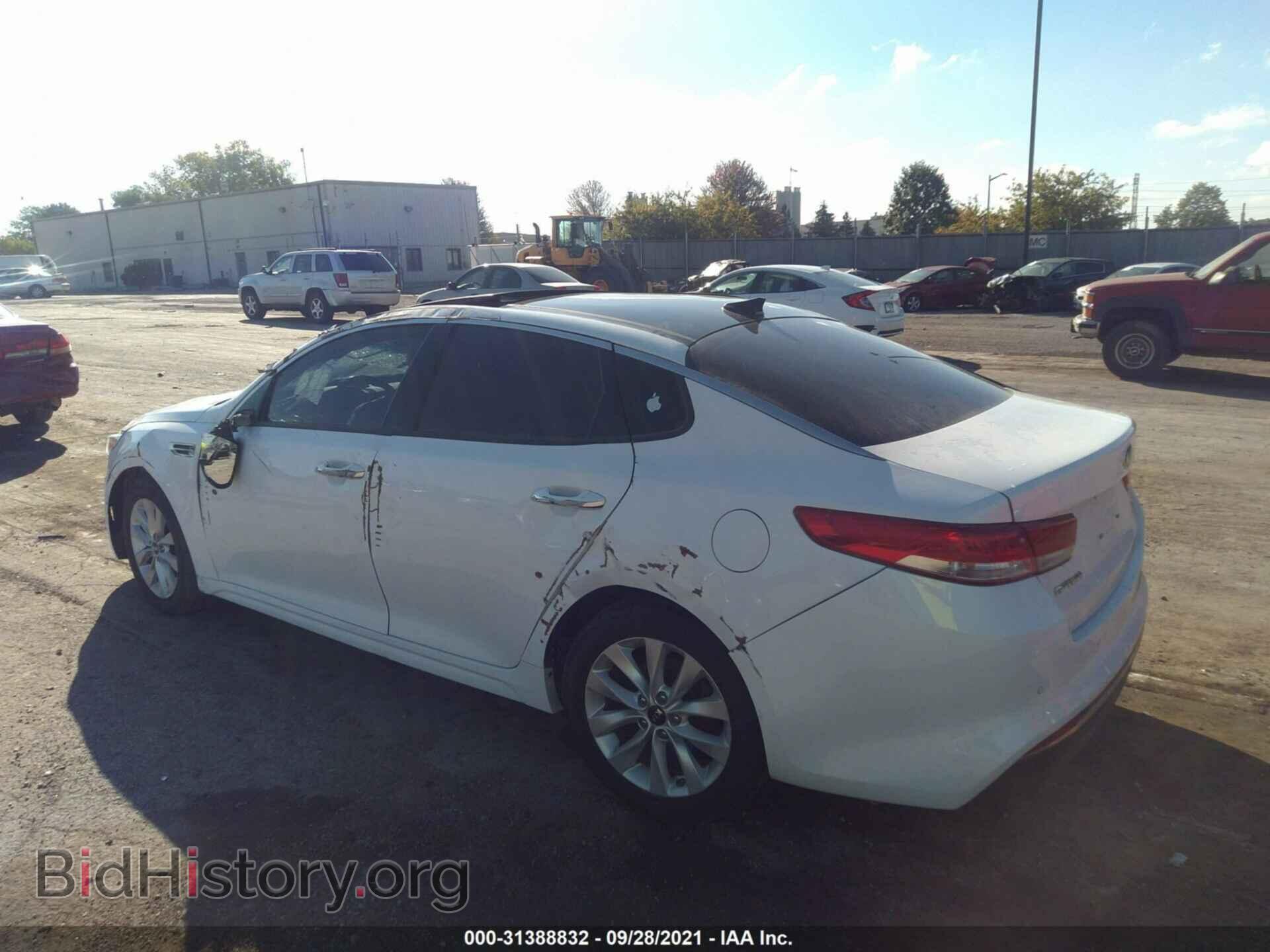 2016 KIA OPTIMA - VIN: 5XXGU4L34GG092268 - Фото 3