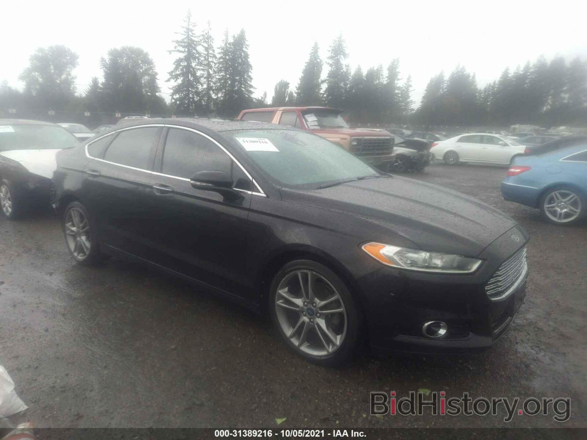 Photo 3FA6P0D96DR100775 - FORD FUSION 2013