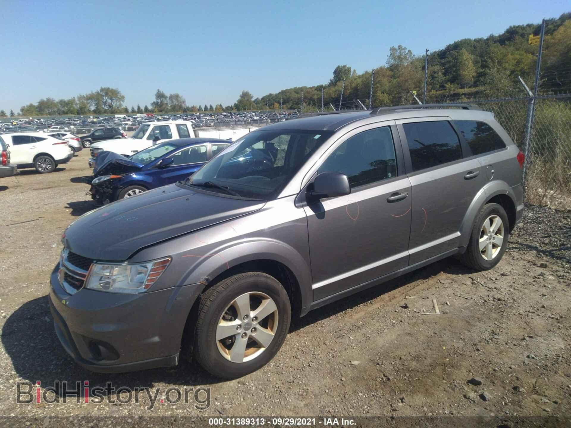 2012 DODGE JOURNEY - VIN: 3C4PDCBG9CT296495 - Фото 2