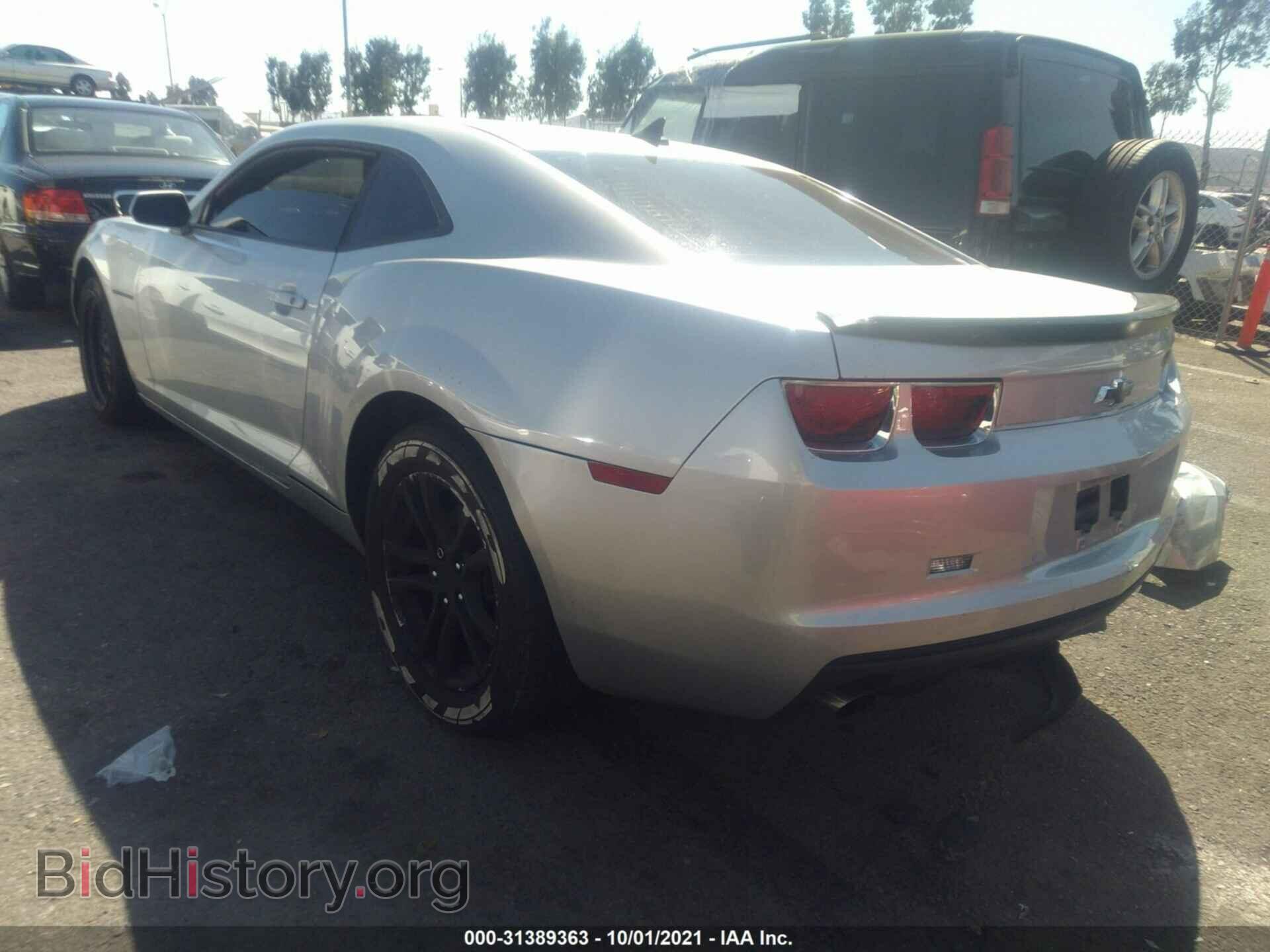 2013 CHEVROLET CAMARO - VIN: 2G1FB1E39D9106433 - Фото 3
