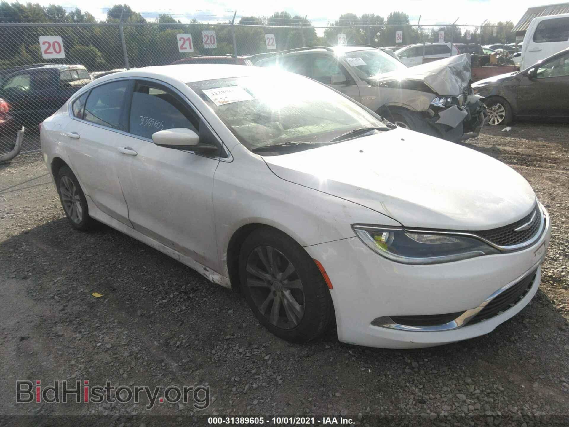 Фотография 1C3CCCAB8FN598294 - CHRYSLER 200 2015