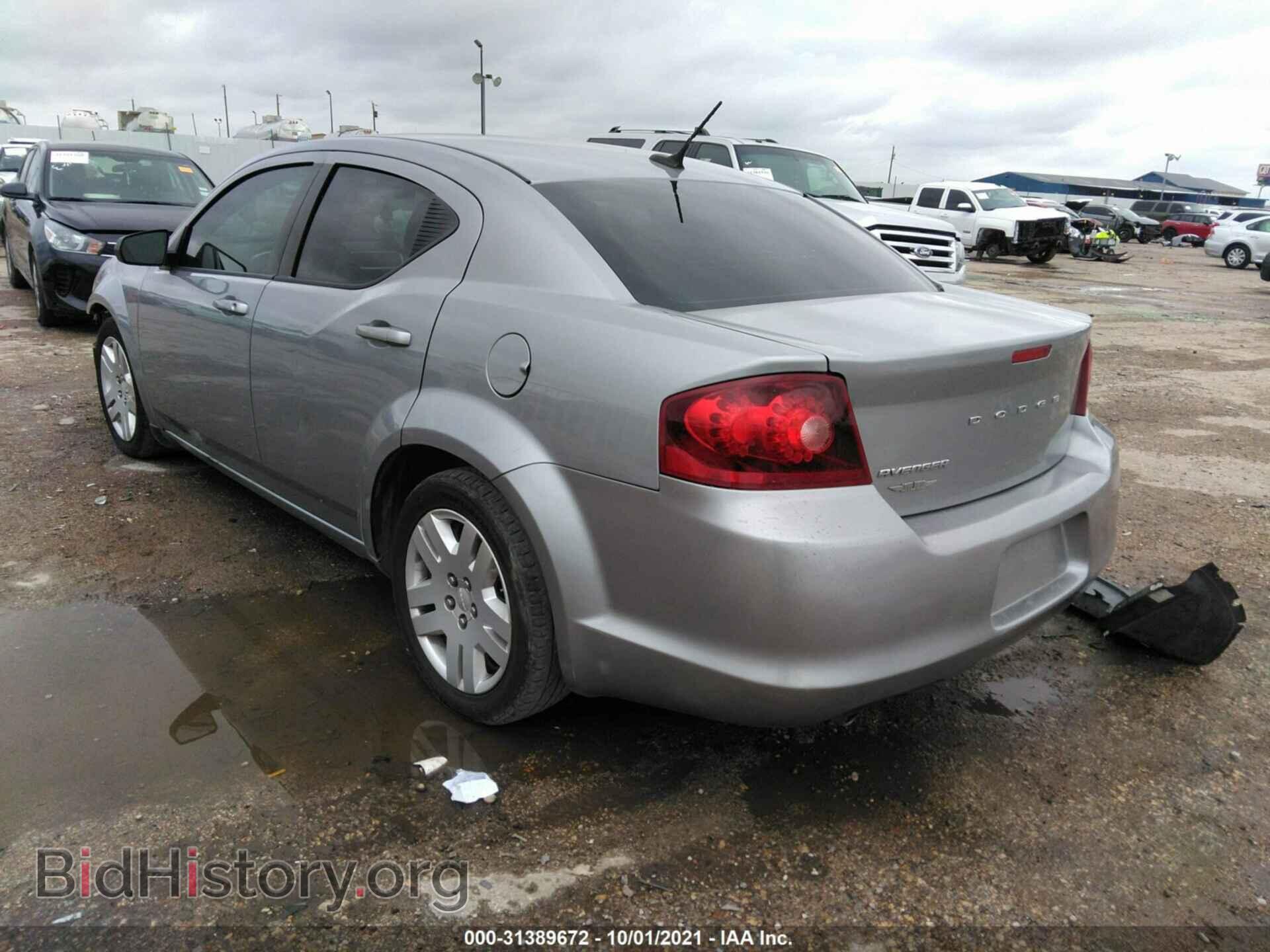 2013 DODGE AVENGER - VIN: 1C3CDZAG8DN771353 - Фото 3