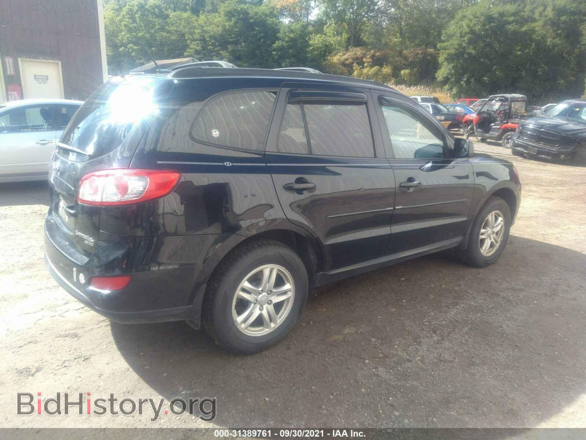 2010 HYUNDAI SANTA FE - VIN: 5NMSGDAB3AH373398 - Фото 4