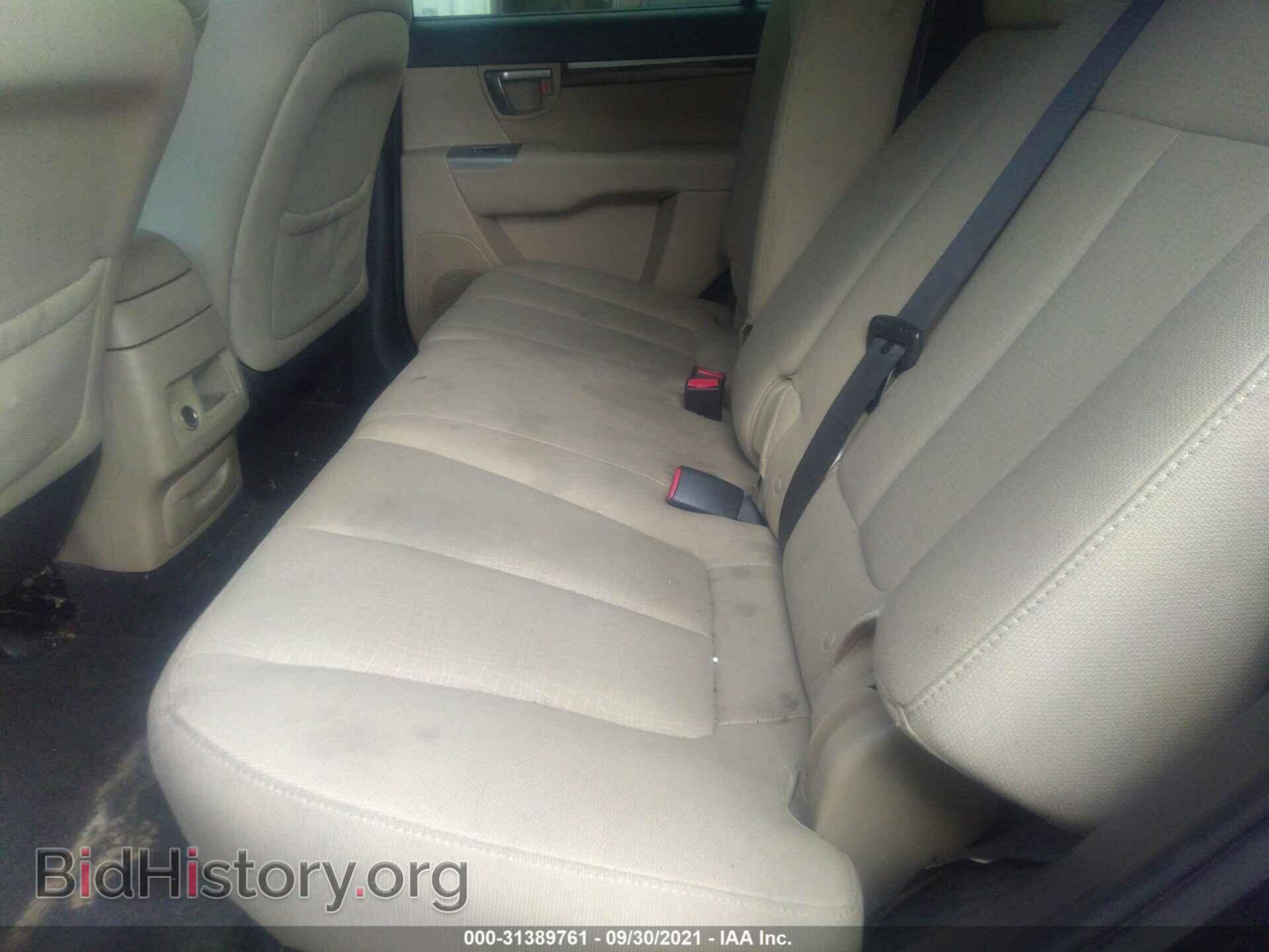 2010 HYUNDAI SANTA FE - VIN: 5NMSGDAB3AH373398 - Фото 8