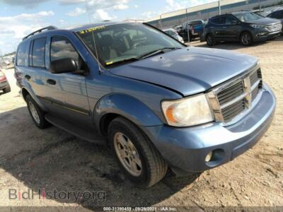 2007 Dodge DURANGO SLT, blue — VIN 1D8HD48257F581881, IAAI