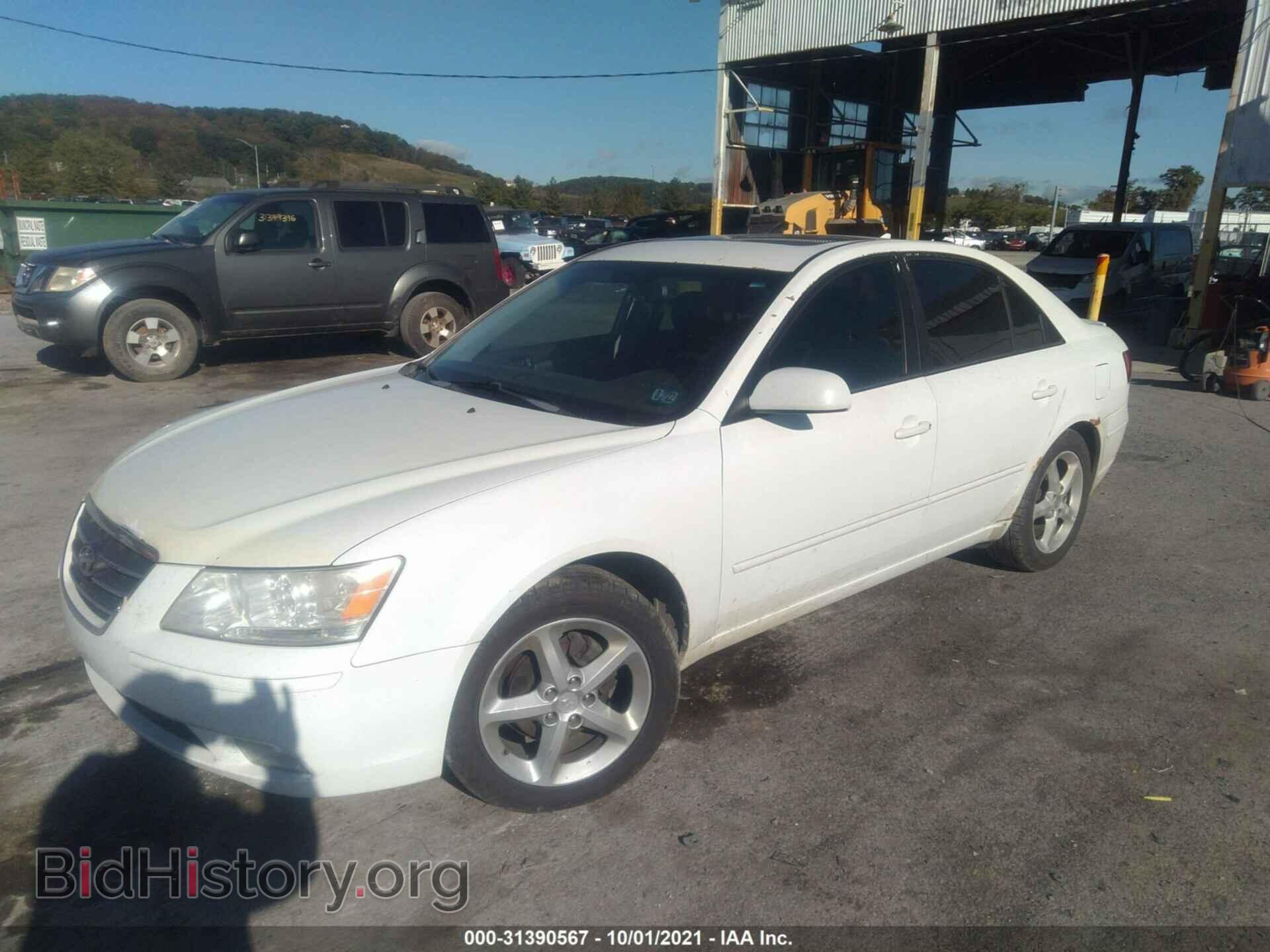 2009 HYUNDAI SONATA - VIN: 5NPEU46C99H486567 - Фото 2