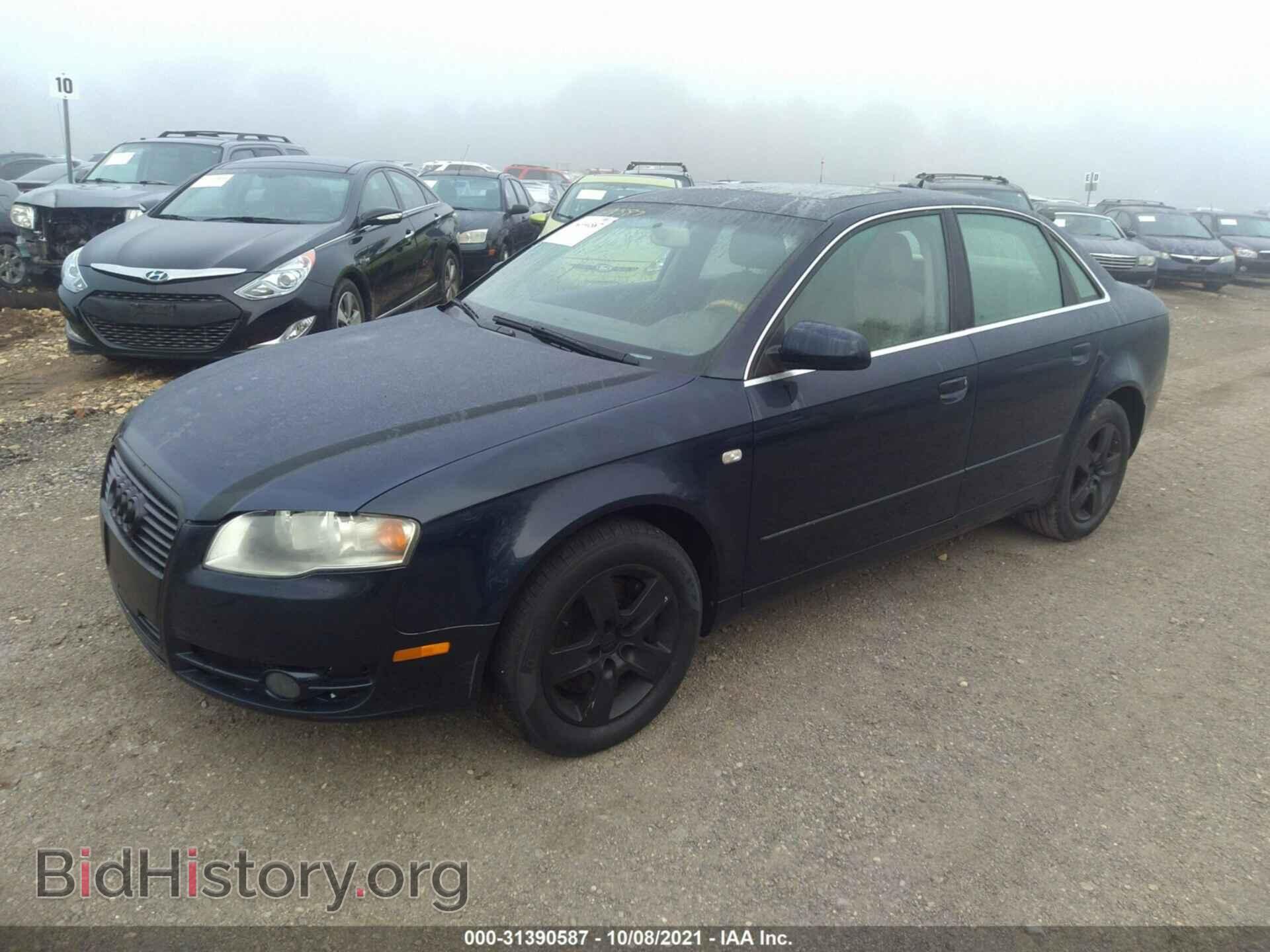 2006 AUDI A4 - VIN: WAUAF78E76A253022 - Фото 2