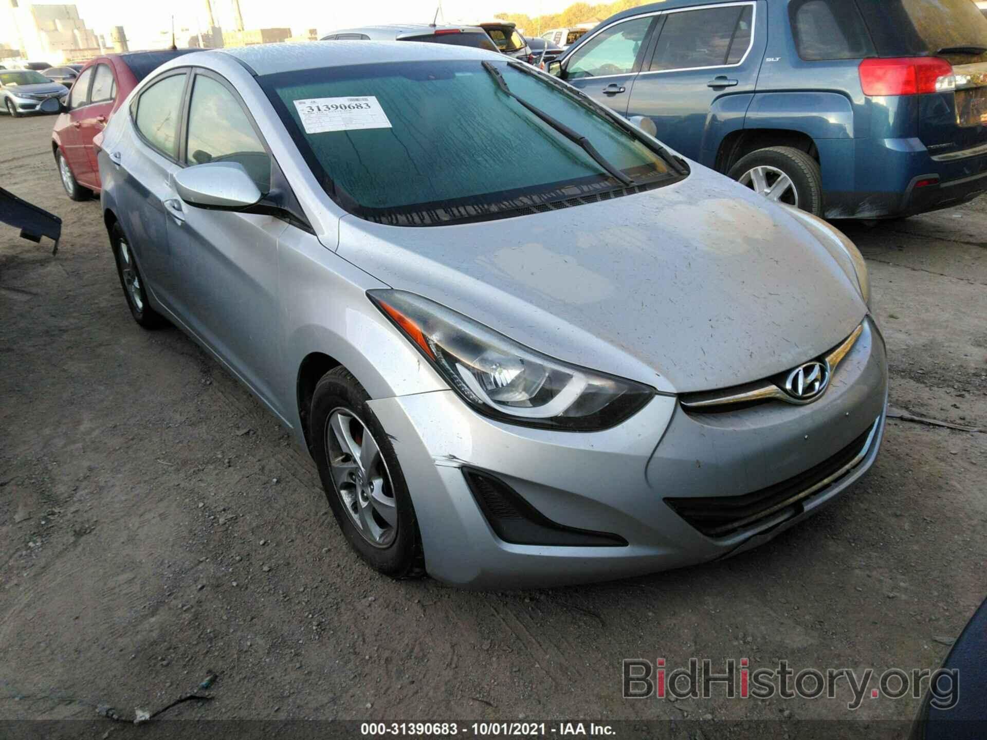 Photo 5NPDH4AE2EH505060 - HYUNDAI ELANTRA 2014