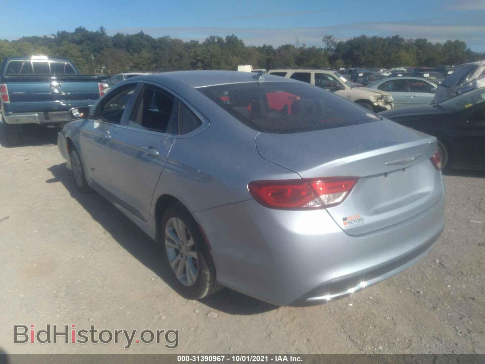 2015 CHRYSLER 200 - VIN: 1C3CCCAB7FN609737 - Фото 3