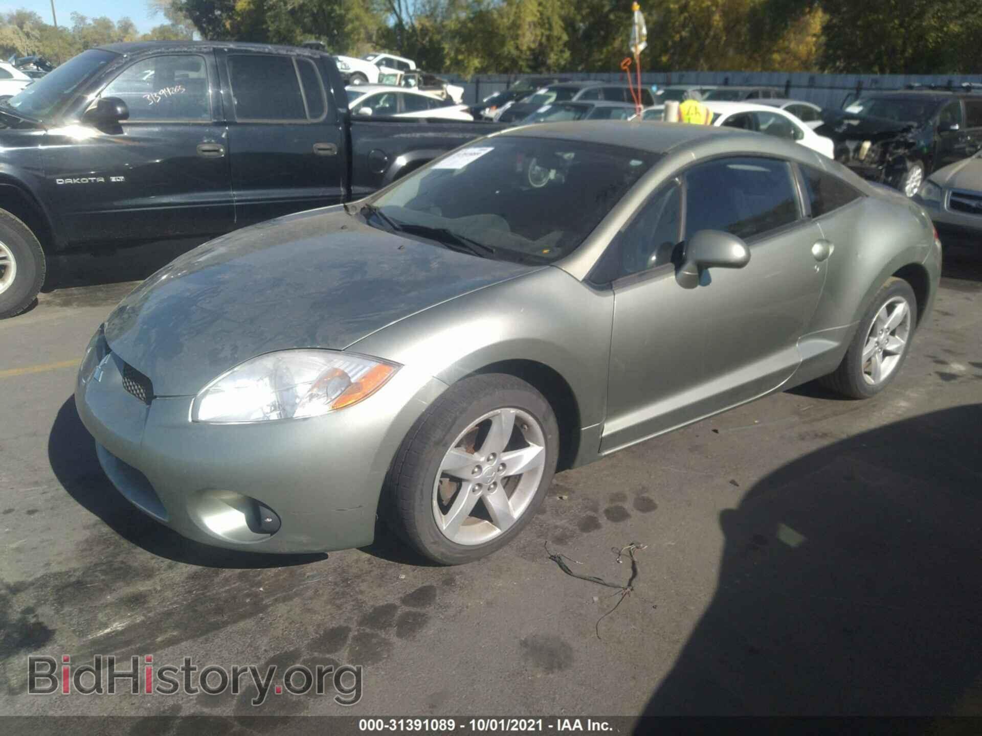 2008 MITSUBISHI ECLIPSE - VIN: 4A3AK24F28E027656 - Фото 2