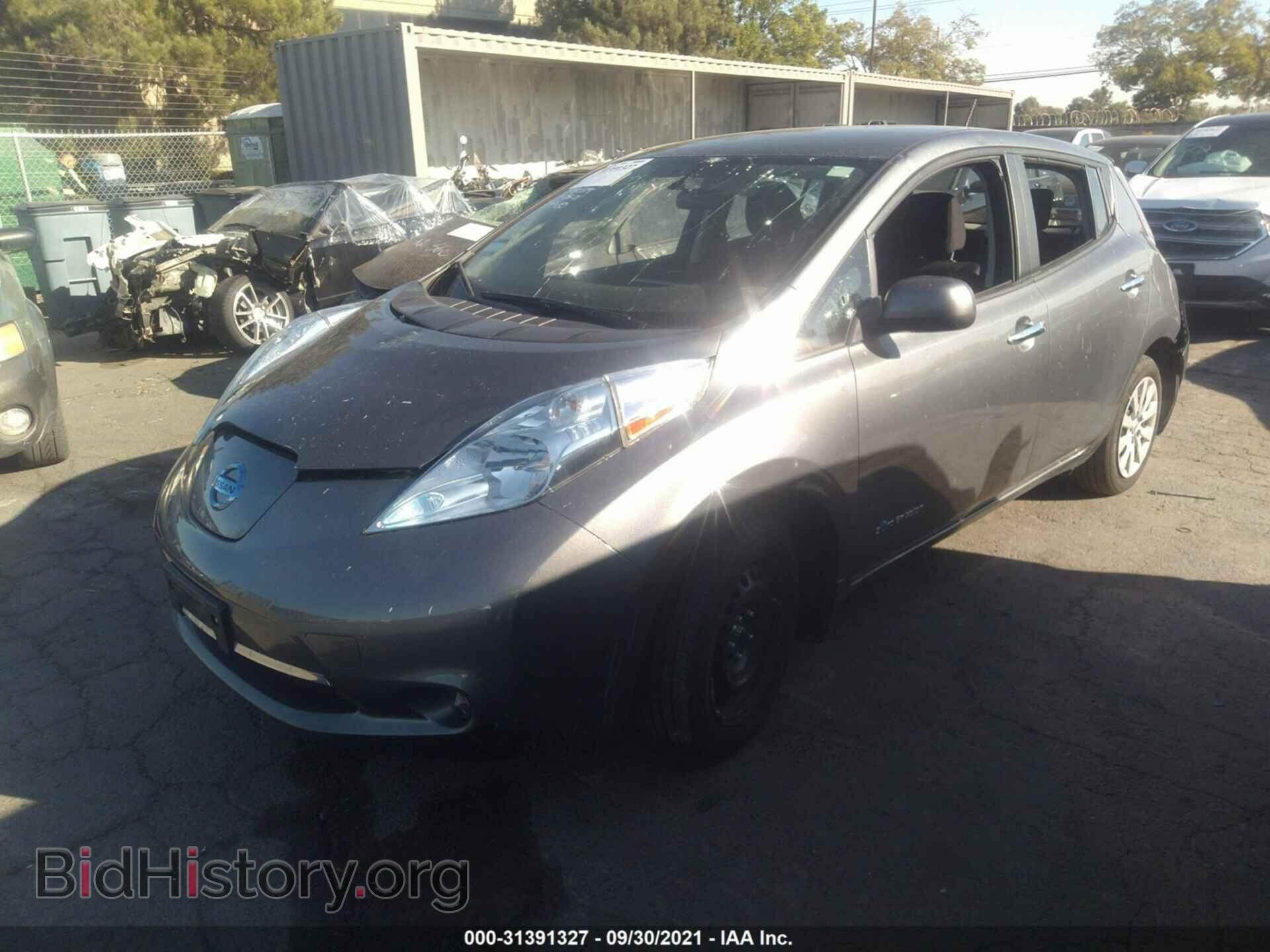 2017 NISSAN LEAF - VIN: 1N4BZ0CP2HC306446 - Фото 2