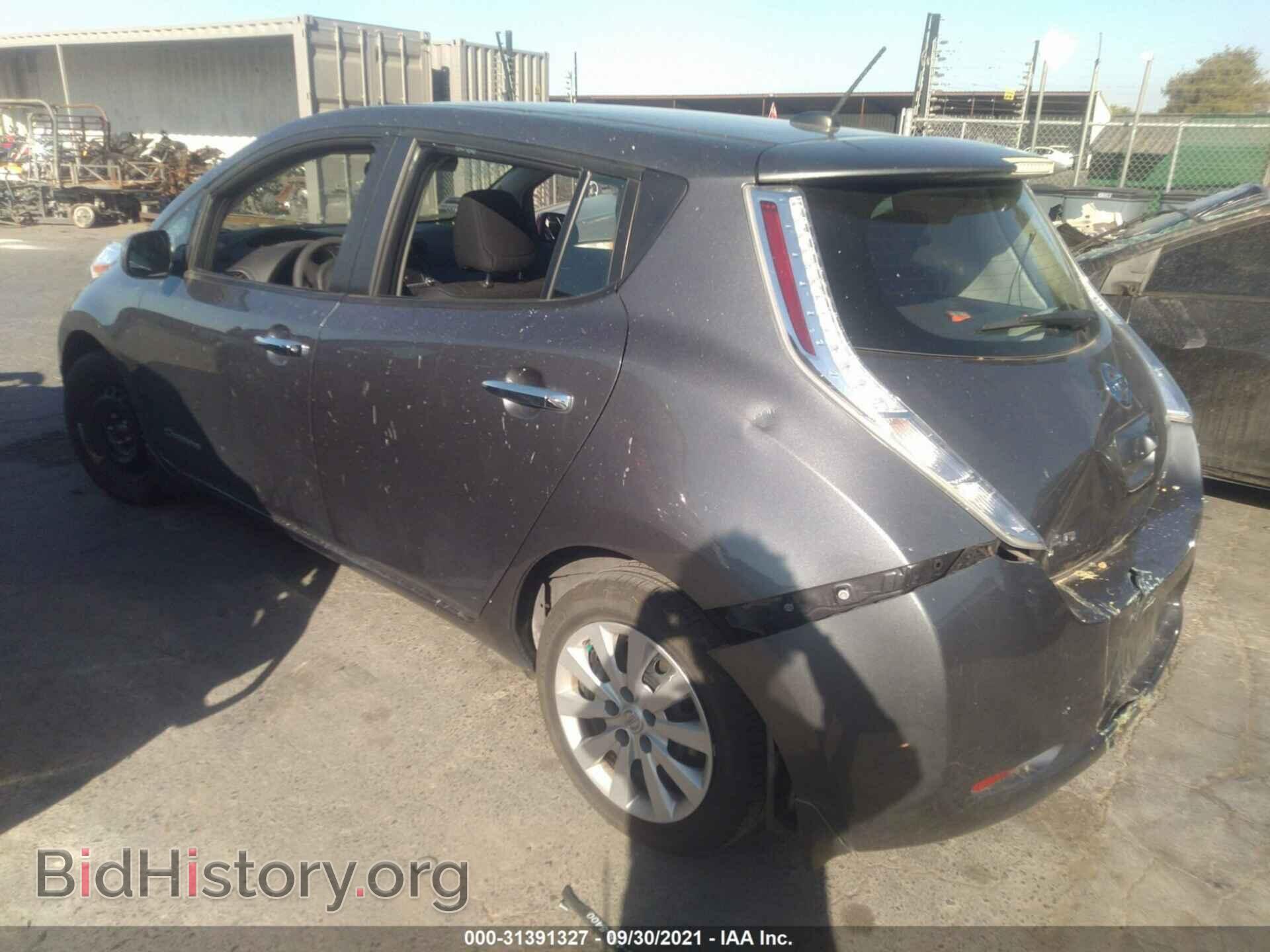 2017 NISSAN LEAF - VIN: 1N4BZ0CP2HC306446 - Фото 3