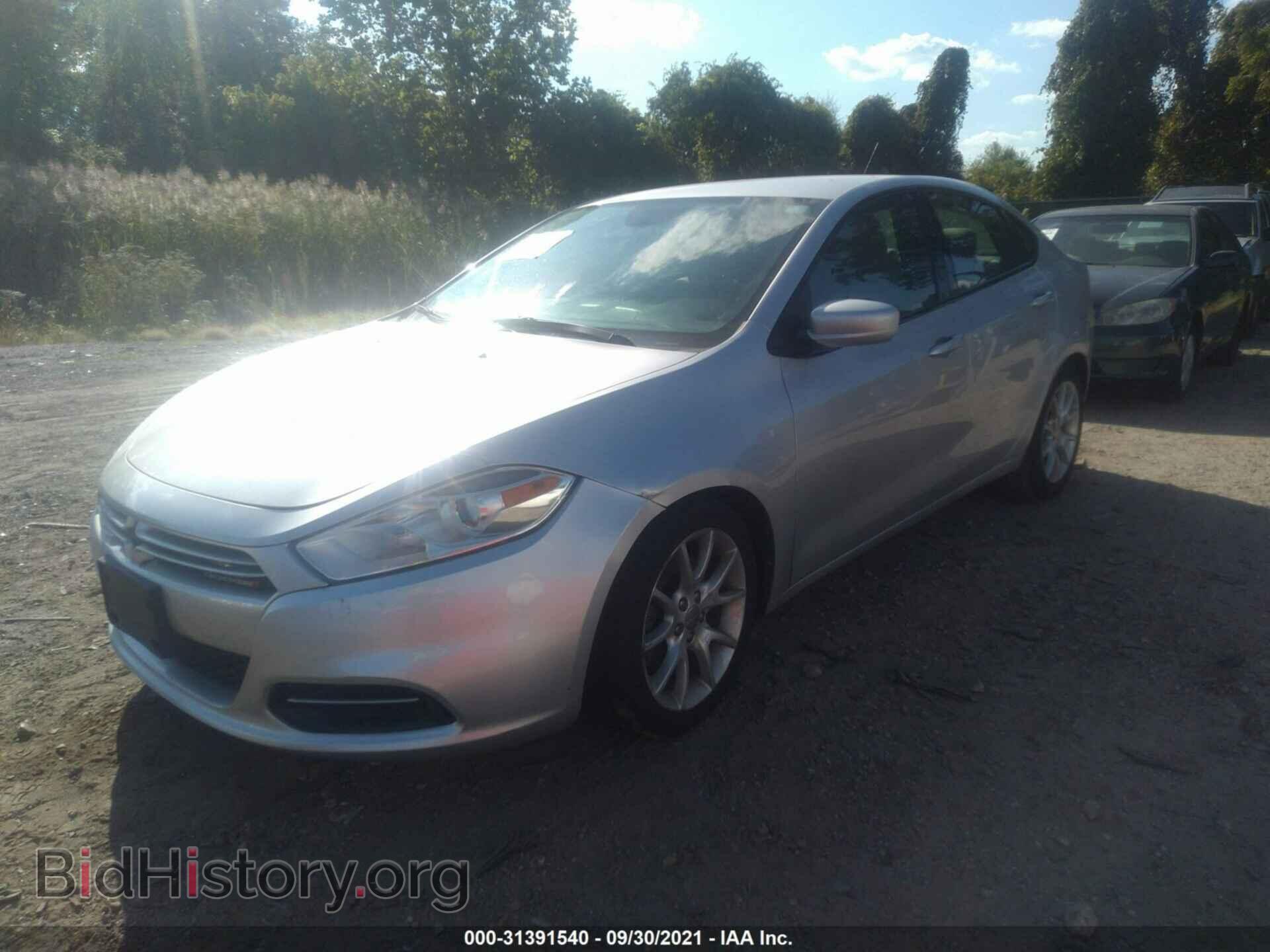 2013 DODGE DART - VIN: 1C3CDFBA7DD170594 - Фото 2