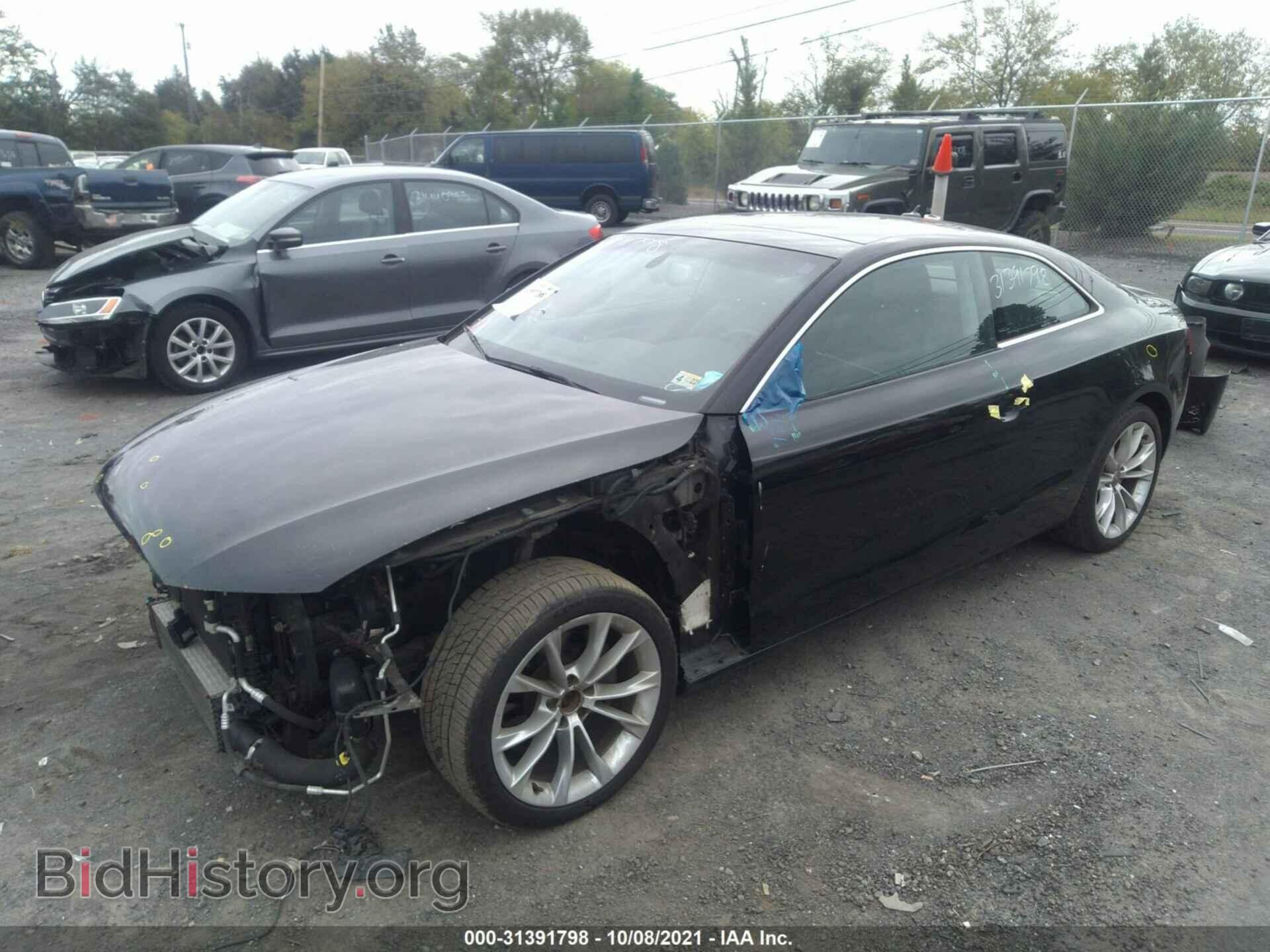 2013 AUDI A5 - VIN: WAULFAFR2DA021257 - Фото 2