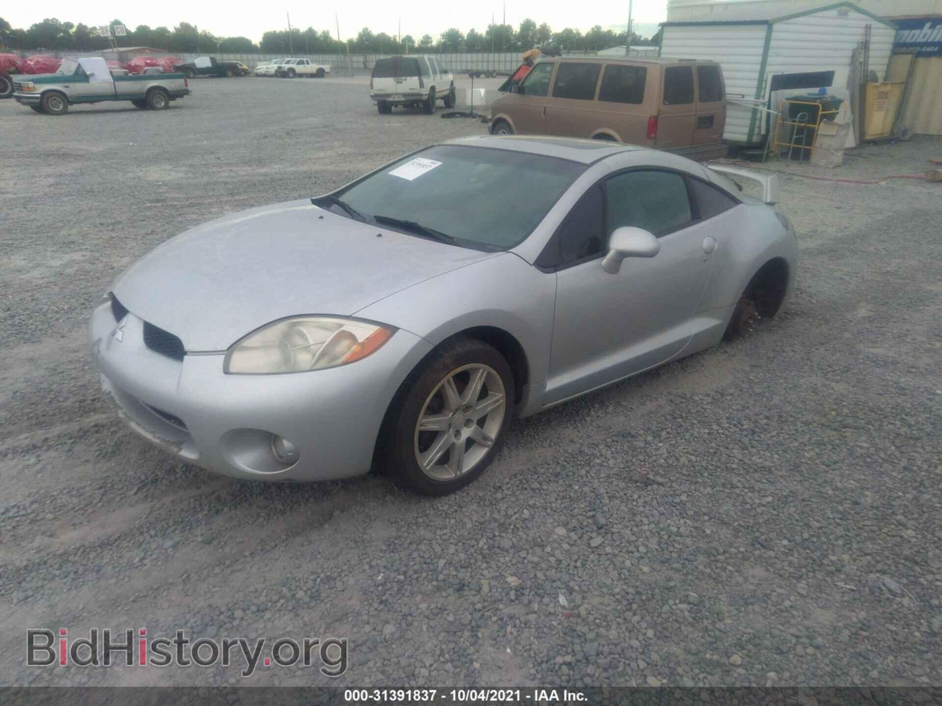 2007 MITSUBISHI ECLIPSE - VIN: 4A3AK64F77E070296 - Photo 2
