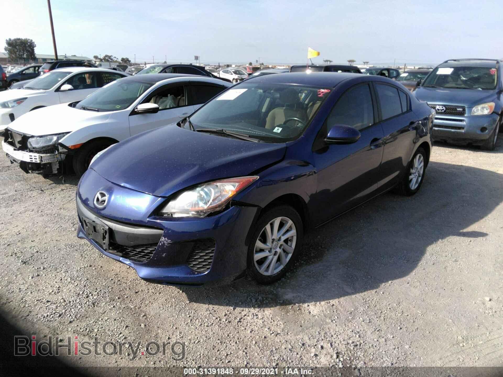 2012 MAZDA MAZDA3 - VIN: JM1BL1V86C1554064 - Фото 2