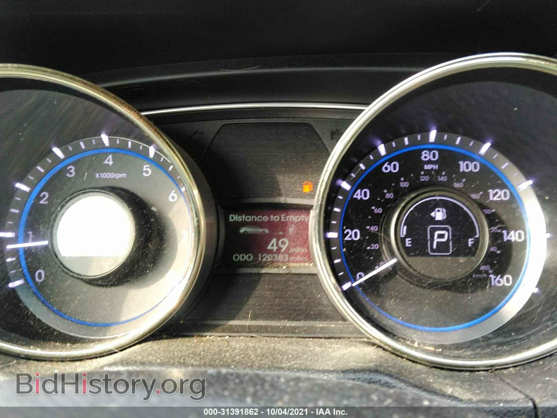 2012 HYUNDAI SONATA - VIN: 5NPEB4AC8CH356042 - Photo 7