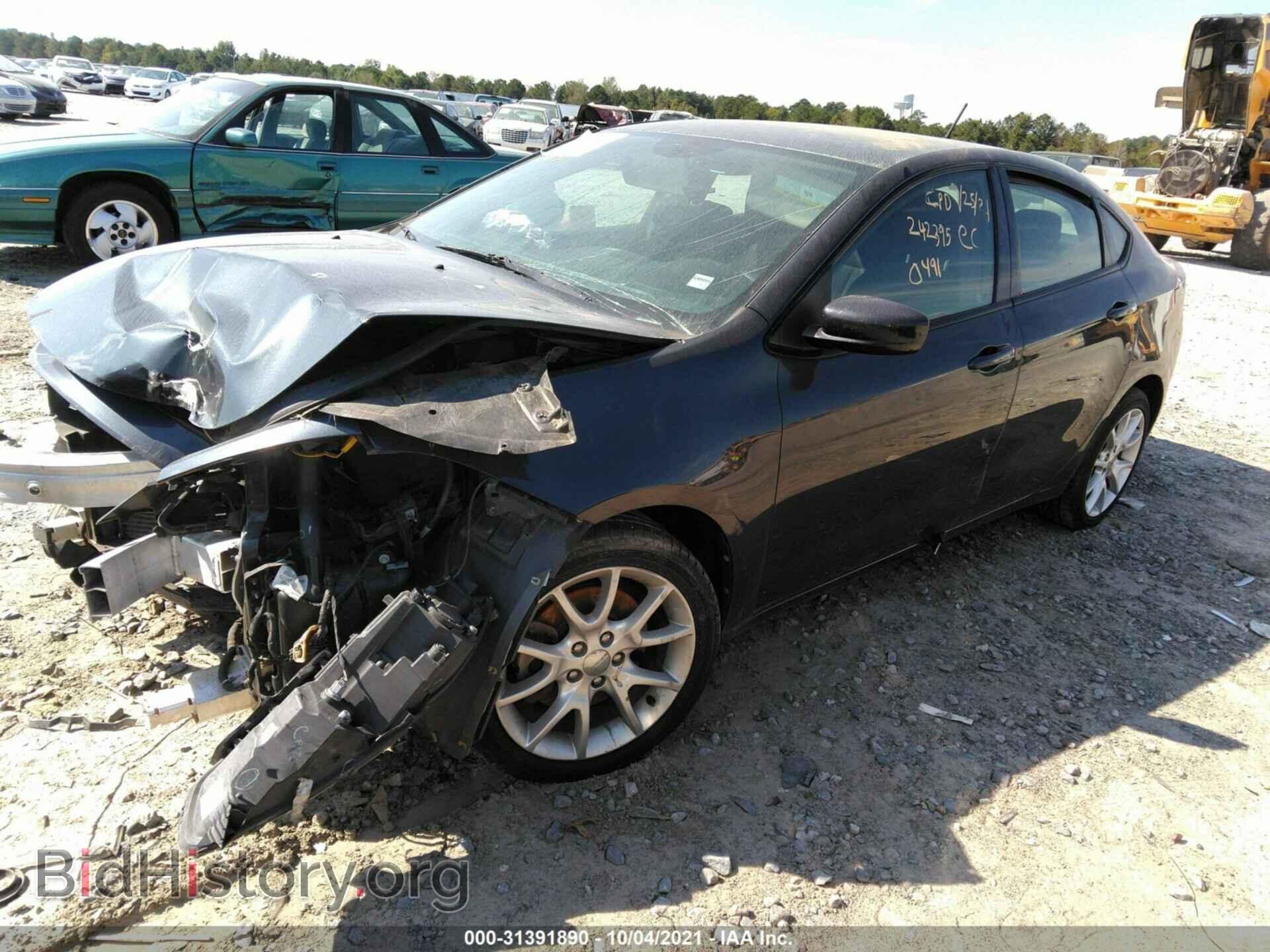 2013 DODGE DART - VIN: 1C3CDFBH0DD150491 - Фото 2
