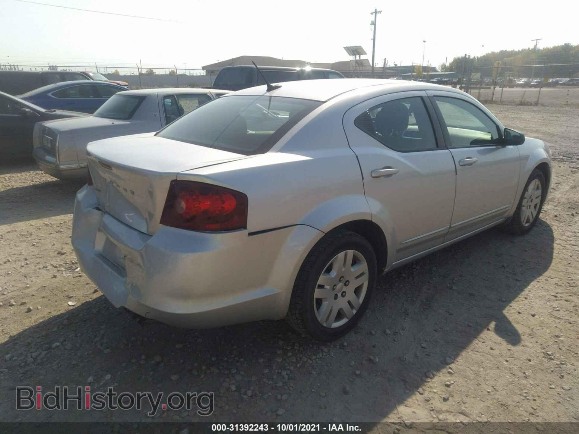 2012 DODGE AVENGER - VIN: 1C3CDZAB7CN209527 - Фото 4