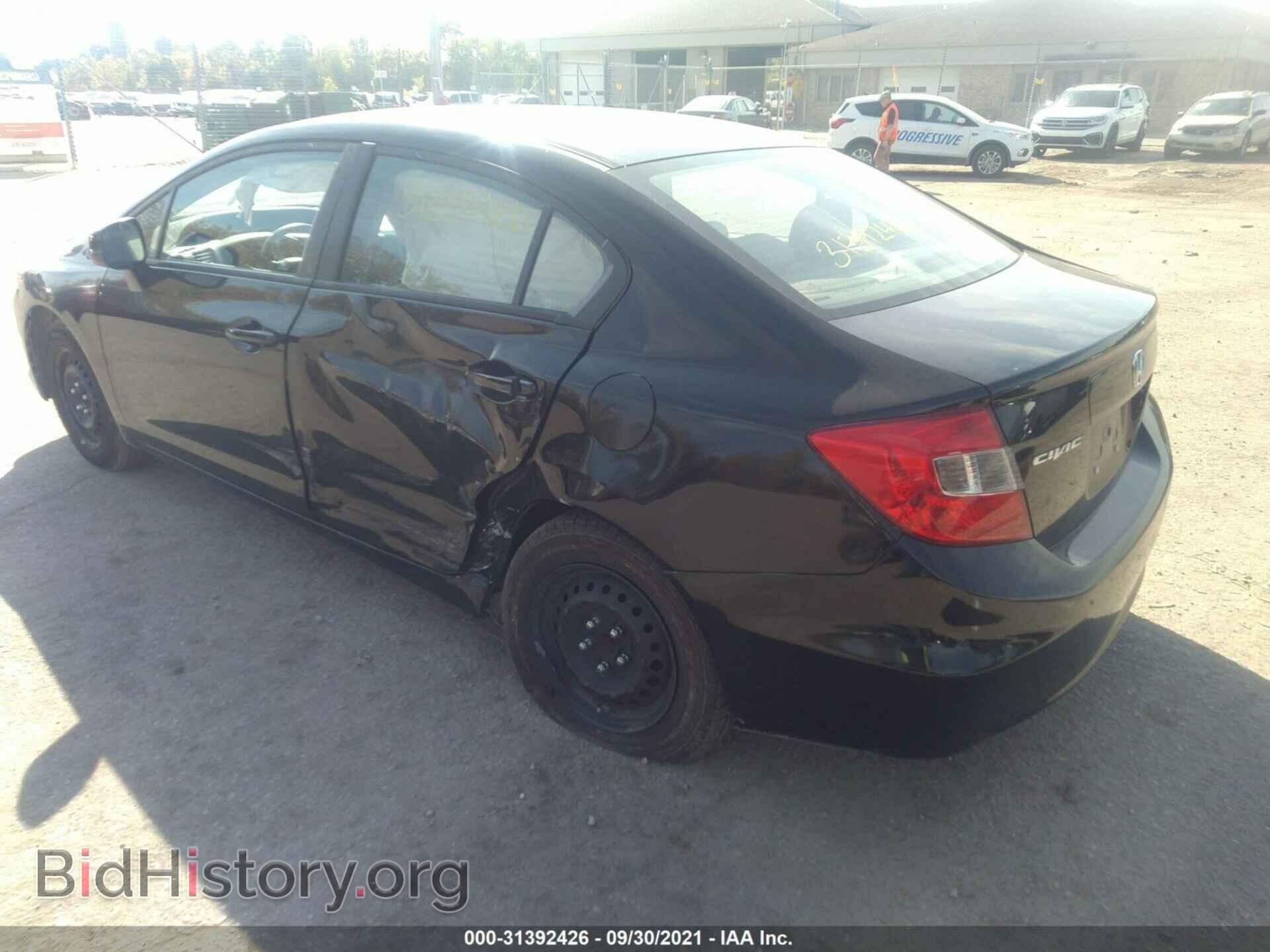 2012 HONDA CIVIC SDN - VIN: 19XFB2F50CE101036 - Фото 3