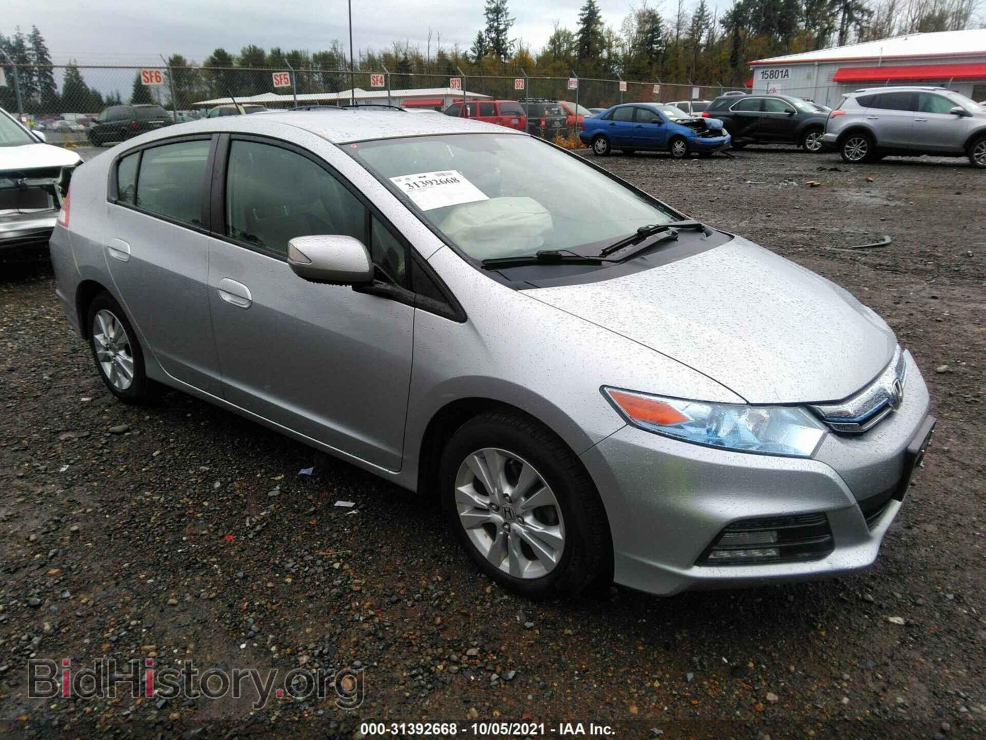 Фотография JHMZE2H74CS003237 - HONDA INSIGHT 2012