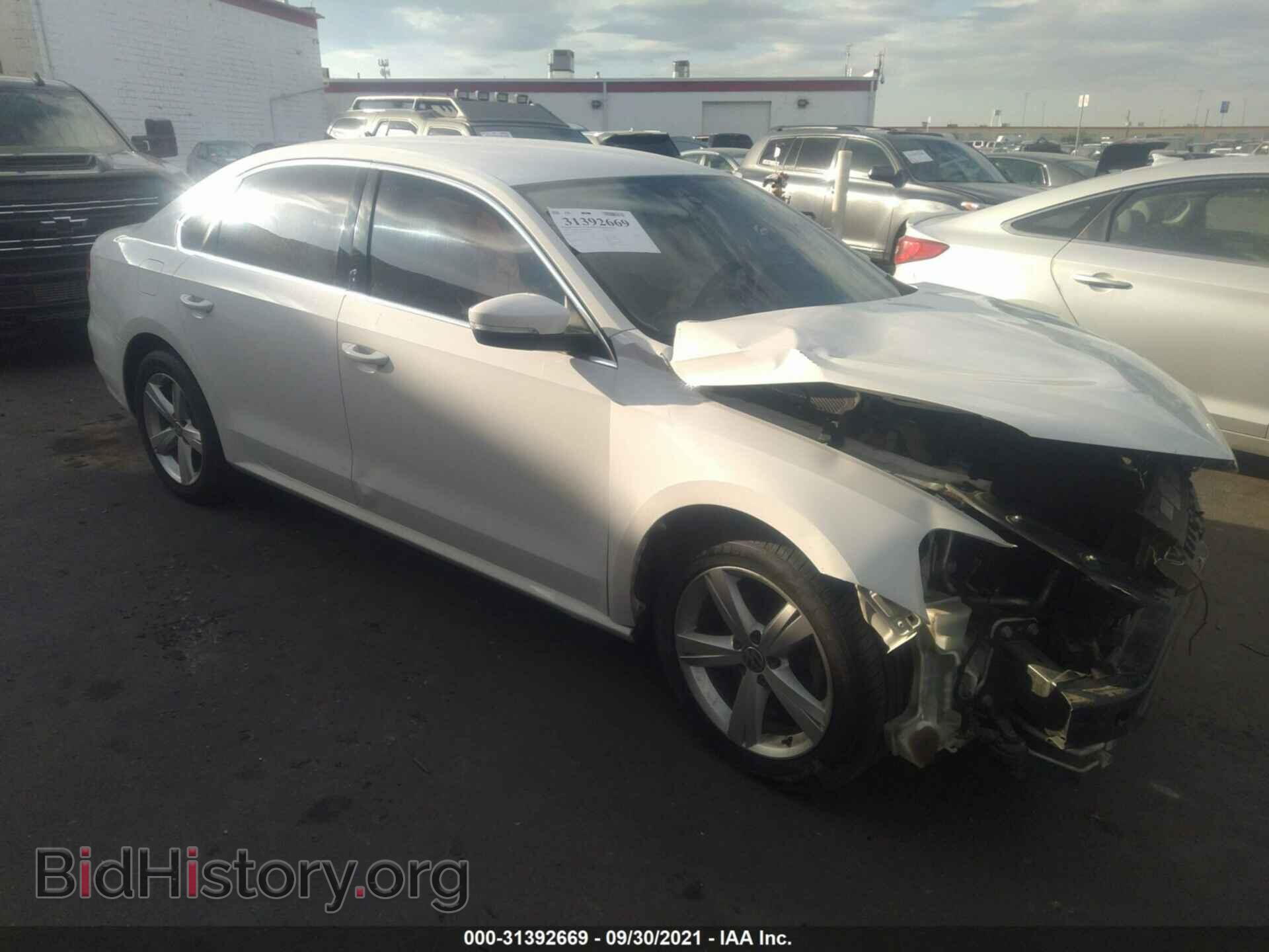 Фотография 1VWBS7A30EC087809 - VOLKSWAGEN PASSAT 2014