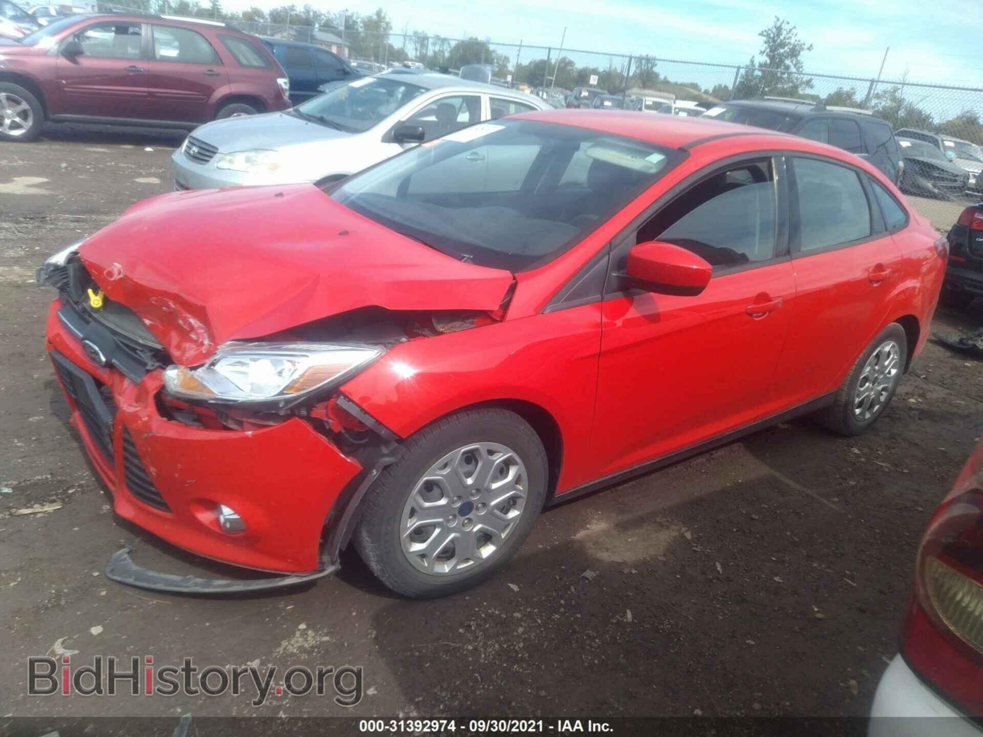 2012 FORD FOCUS - VIN: 1FAHP3F27CL465747 - Фото 2