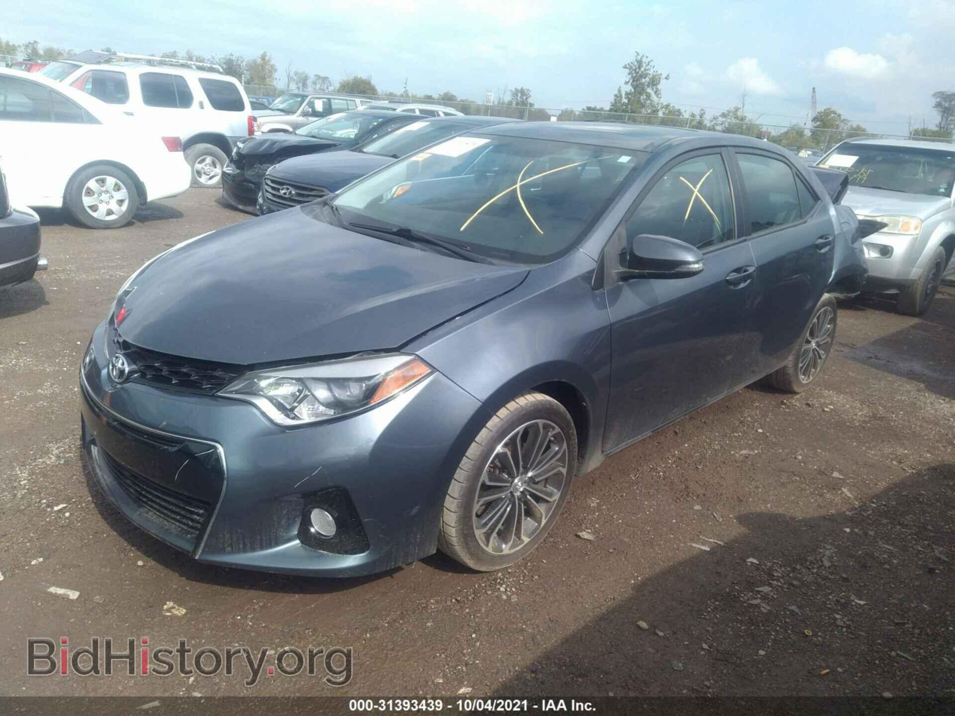 2014 TOYOTA COROLLA - VIN: 2T1BURHE3EC017678 - Фото 2