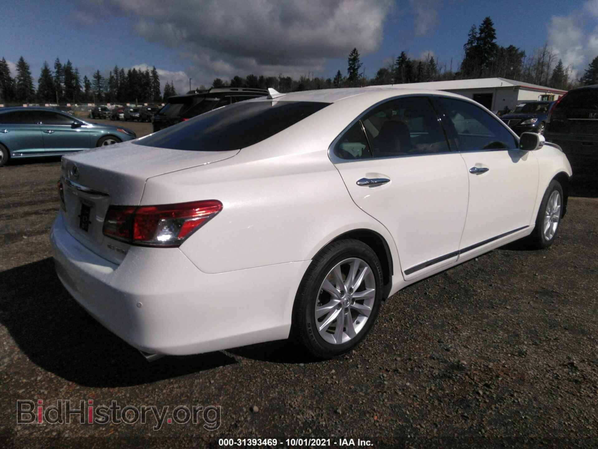 2012 LEXUS ES 350 - VIN: JTHBK1EG1C2507740 - Фото 4