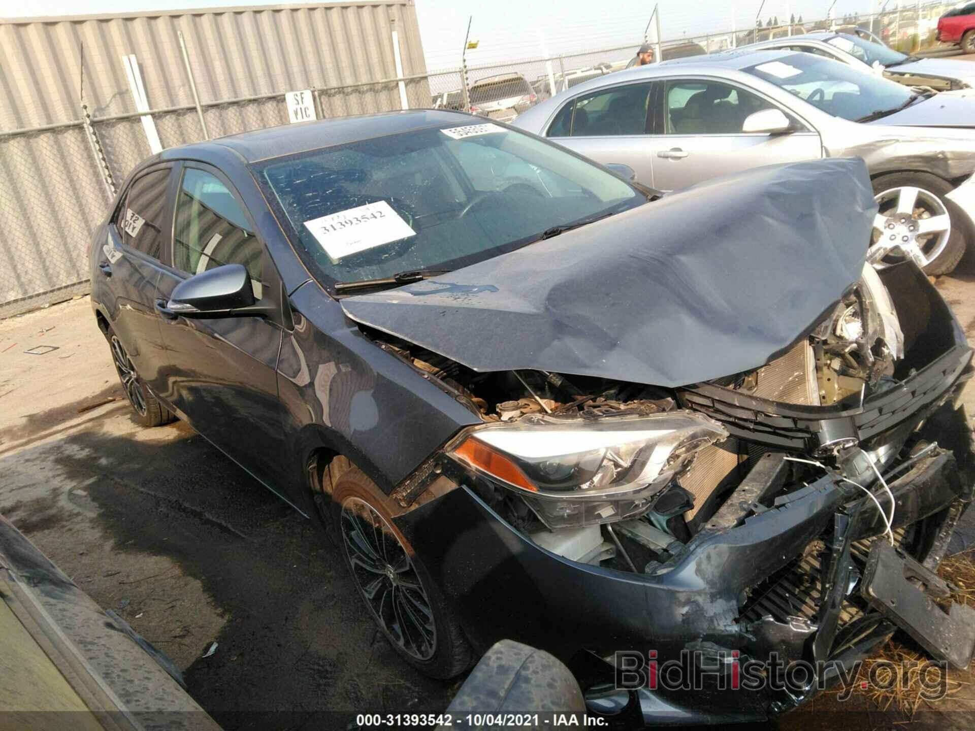 Photo 5YFBURHE6FP189432 - TOYOTA COROLLA 2015