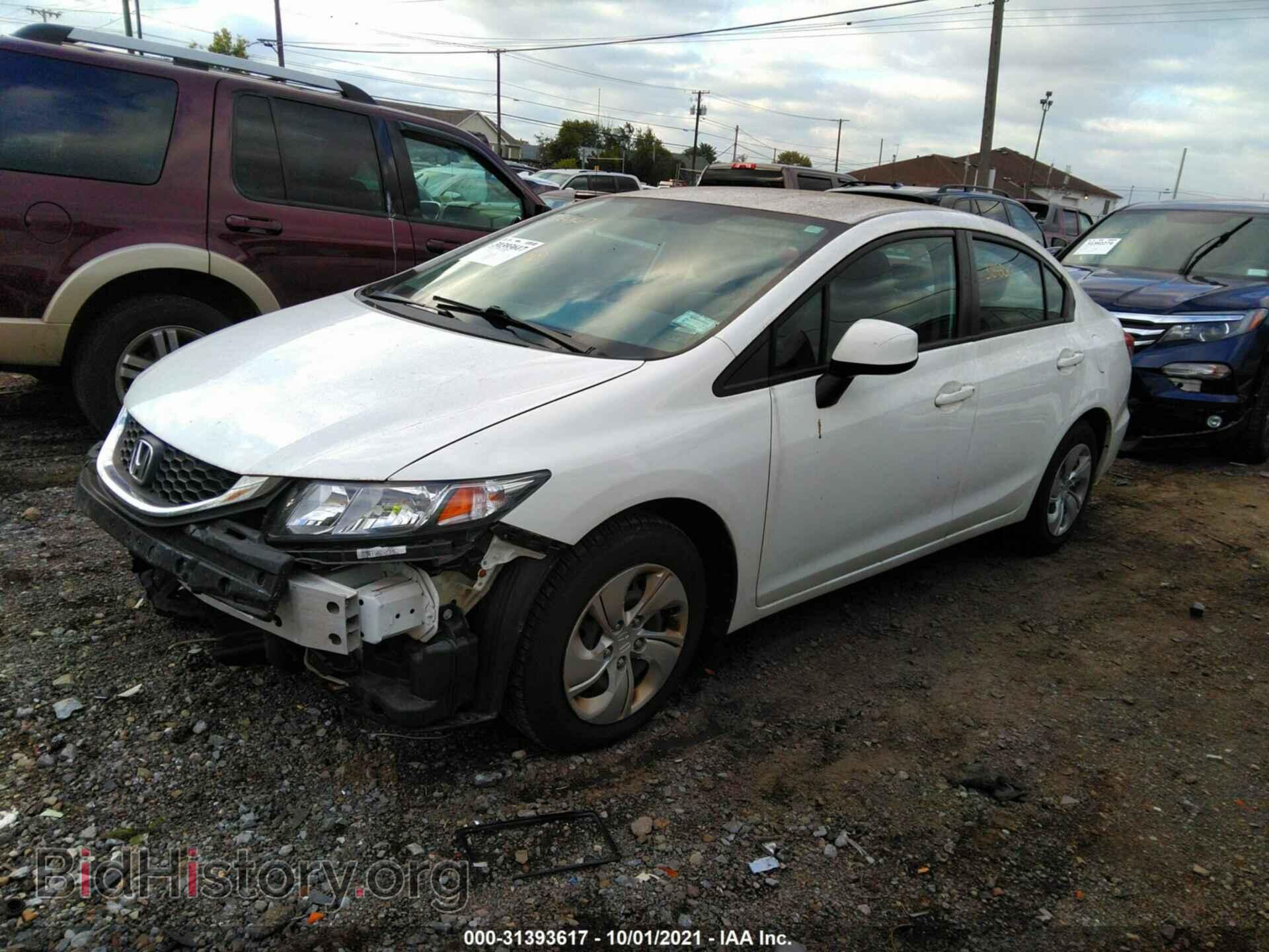 2013 HONDA CIVIC SDN - VIN: 19XFB2F59DE284924 - Фото 2