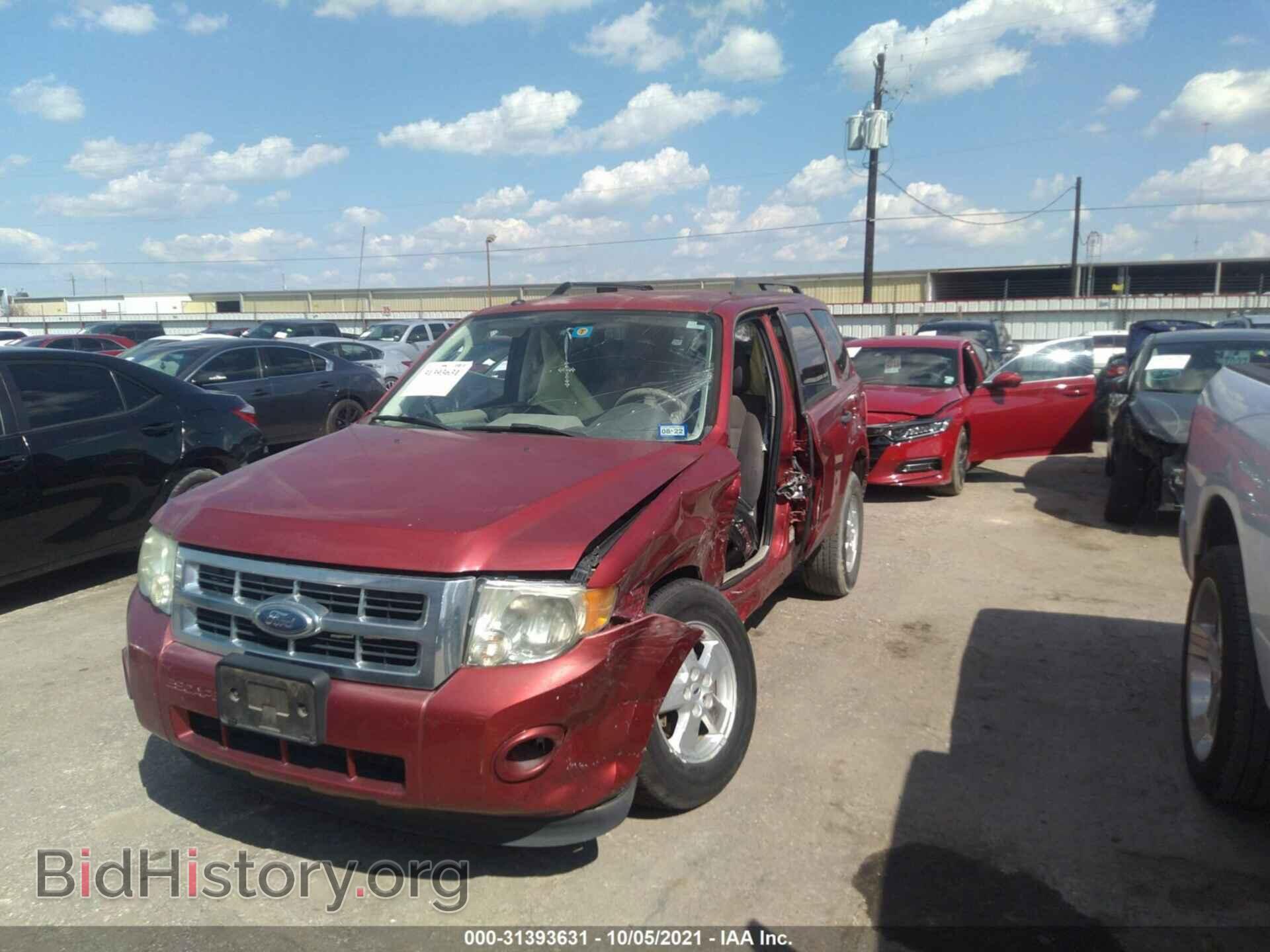 2009 FORD ESCAPE - VIN: 1FMCU03G19KA18613 - Фото 2