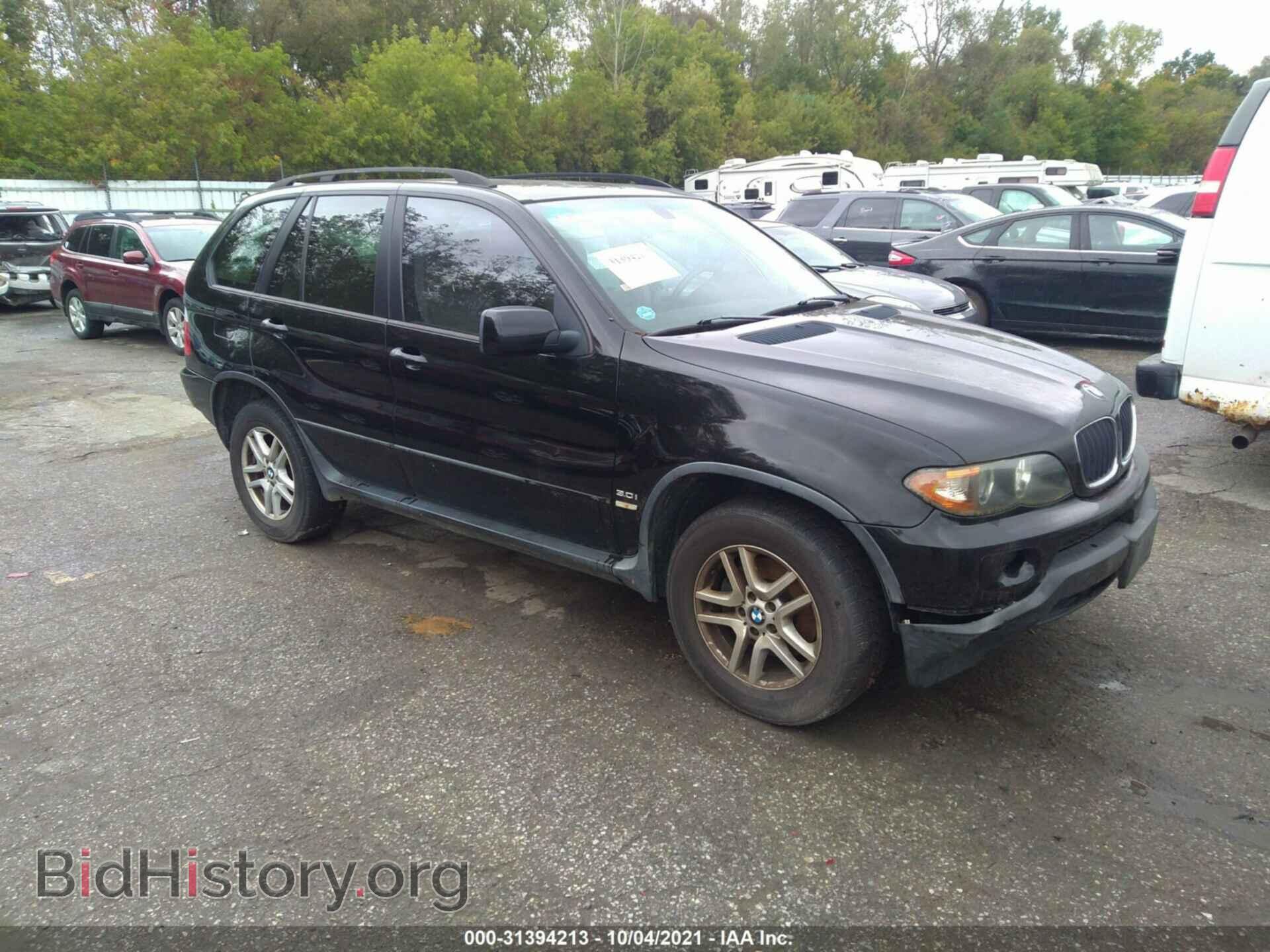 Photo 5UXFA13526LY36063 - BMW X5 2006