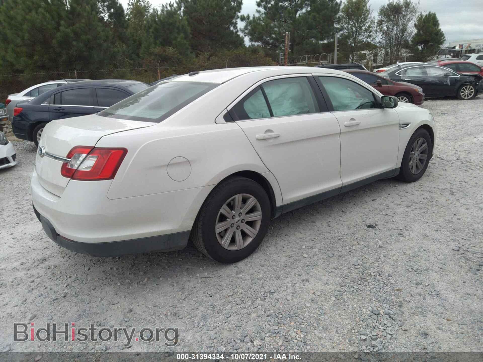 2012 FORD TAURUS - VIN: 1FAHP2DW3CG141946 - Photo 4