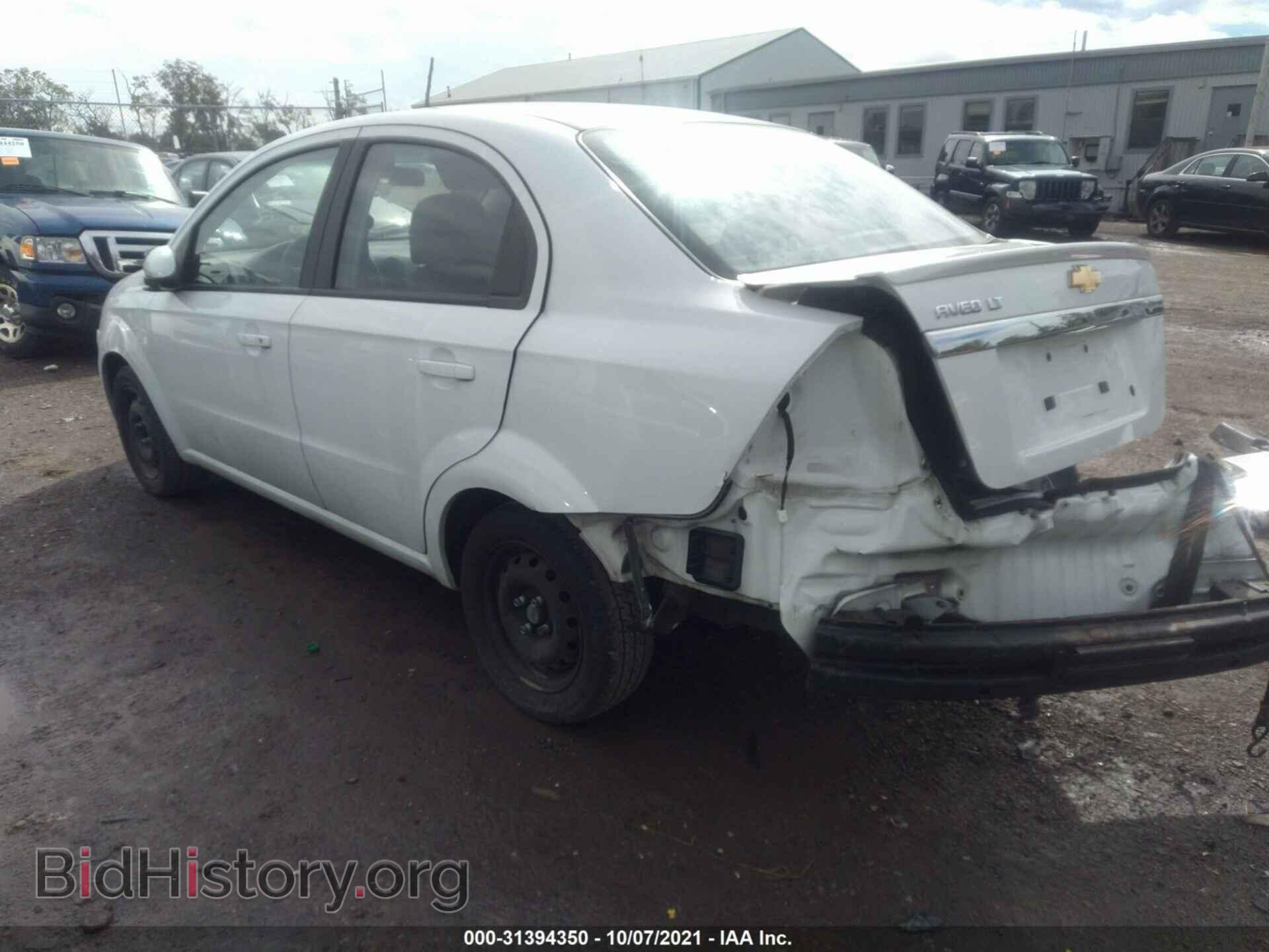 2011 CHEVROLET AVEO - VIN: KL1TD5DE2BB162974 - Фото 3