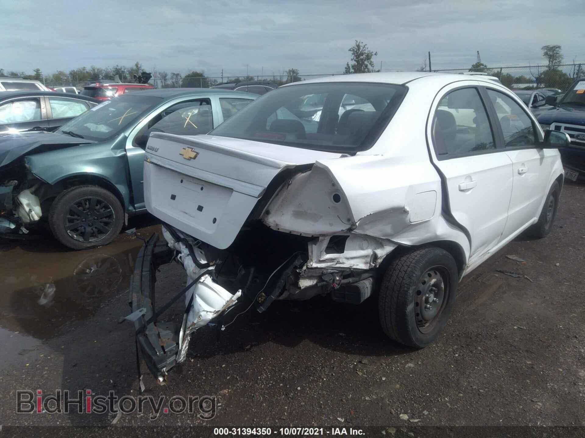 2011 CHEVROLET AVEO - VIN: KL1TD5DE2BB162974 - Фото 4