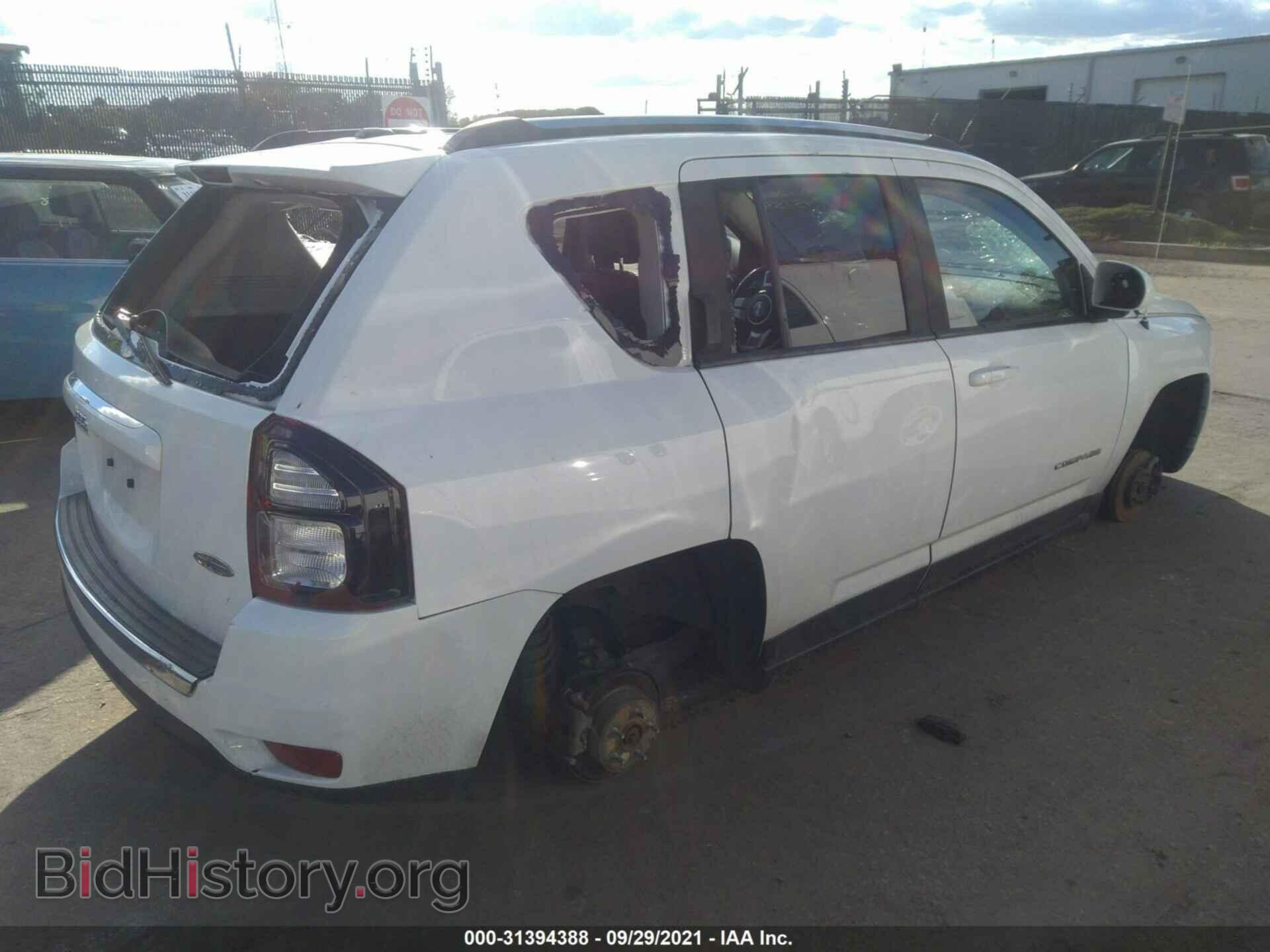 2016 JEEP COMPASS - VIN: 1C4NJDEB3GD745154 - Фото 4
