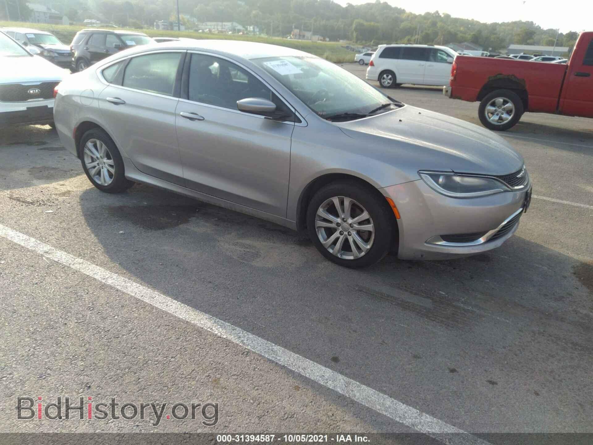 Фотография 1C3CCCAB1FN699094 - CHRYSLER 200 2015